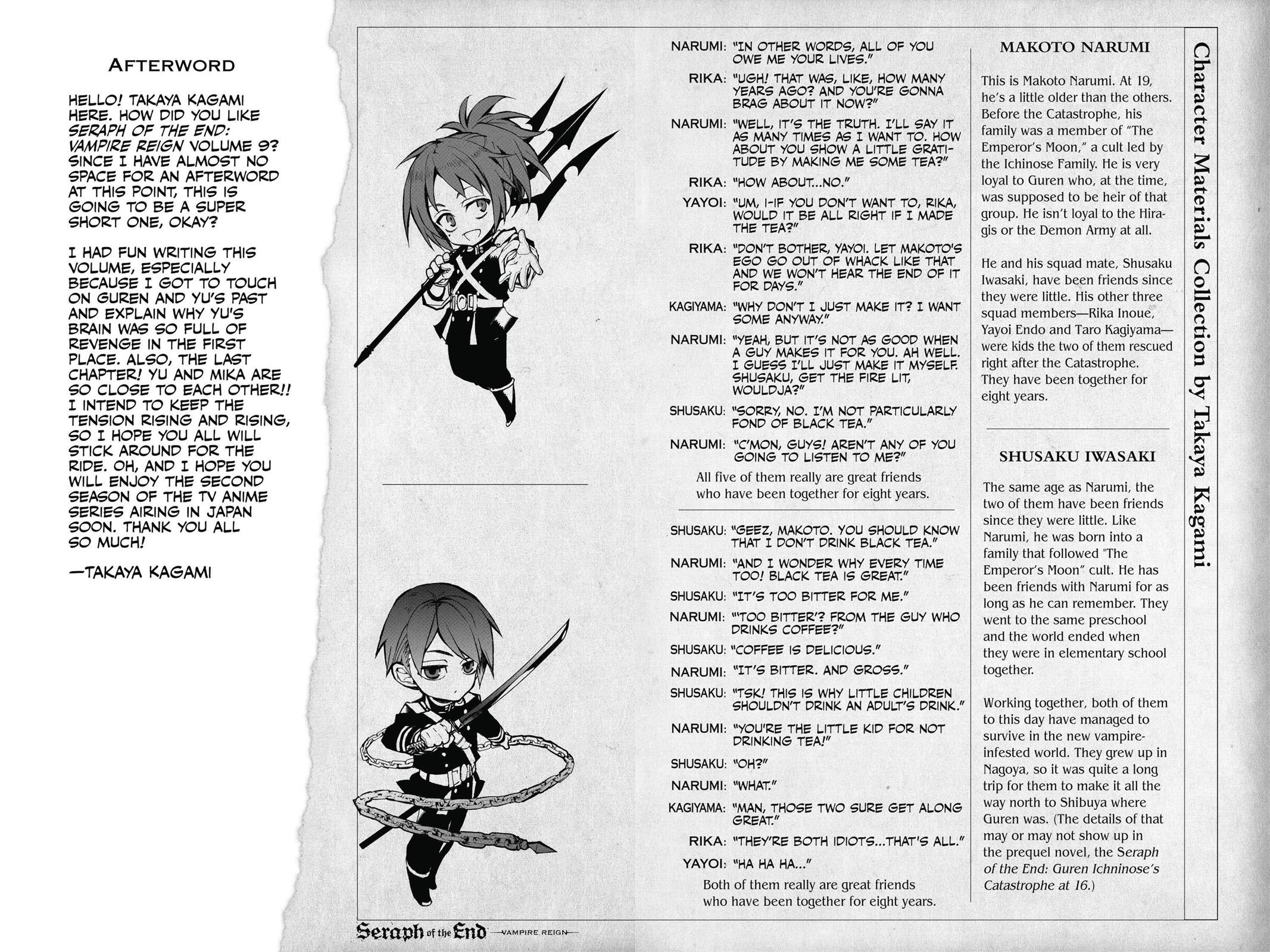 Seraph of the End - Vampire Reign Chapter 34.5 - Page 28