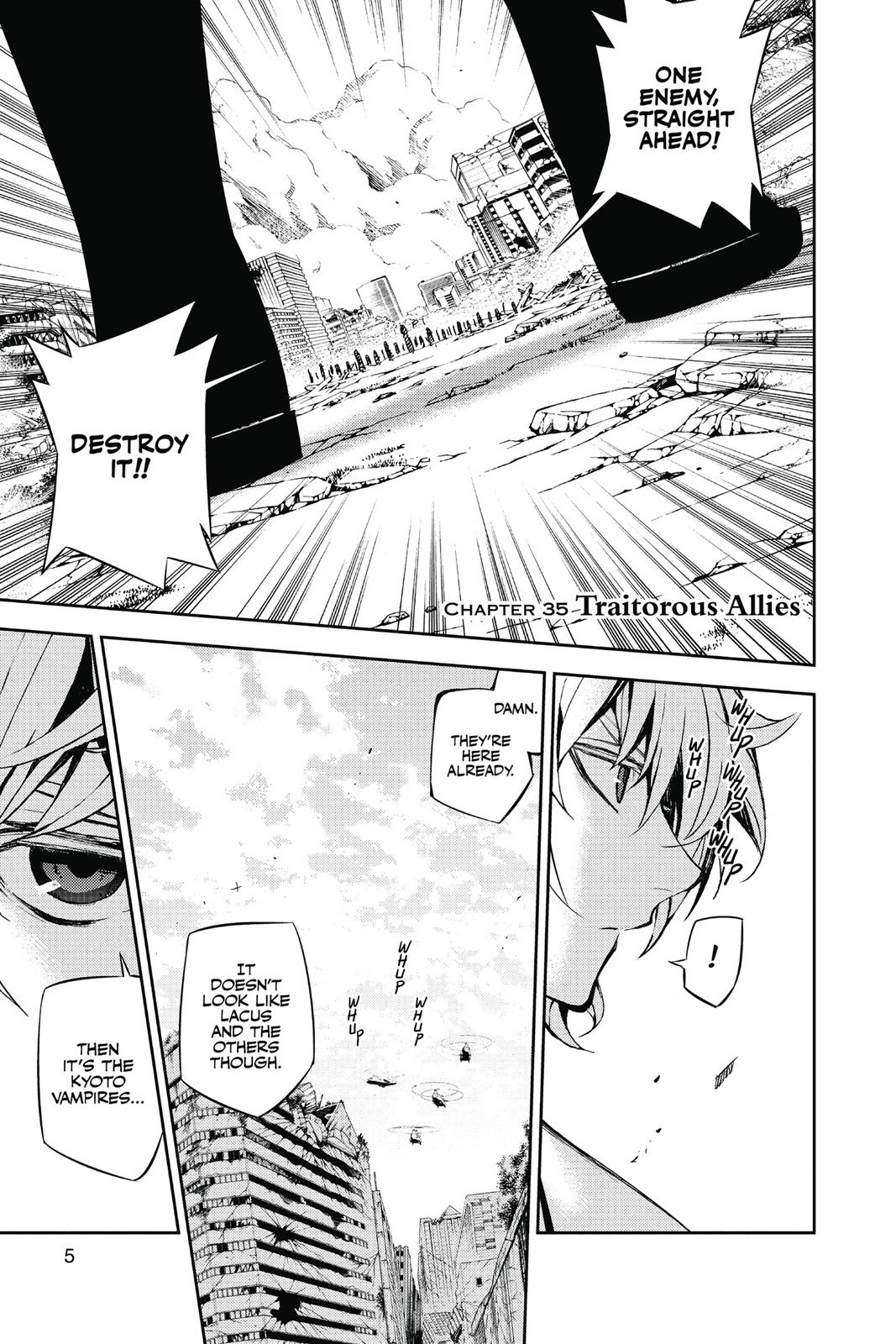 Seraph of the End - Vampire Reign Chapter 35 - Page 5
