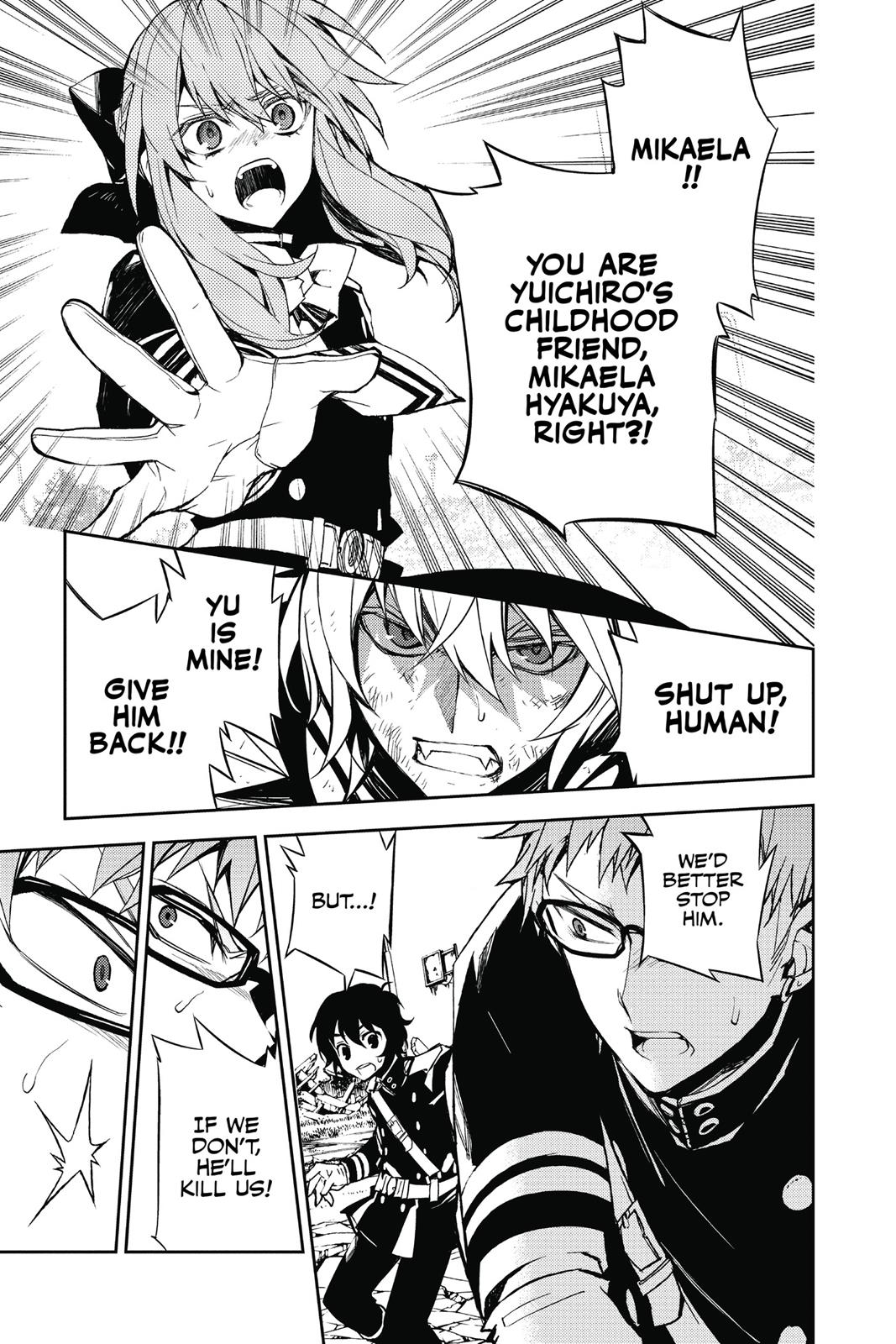 Seraph of the End - Vampire Reign Chapter 35 - Page 23