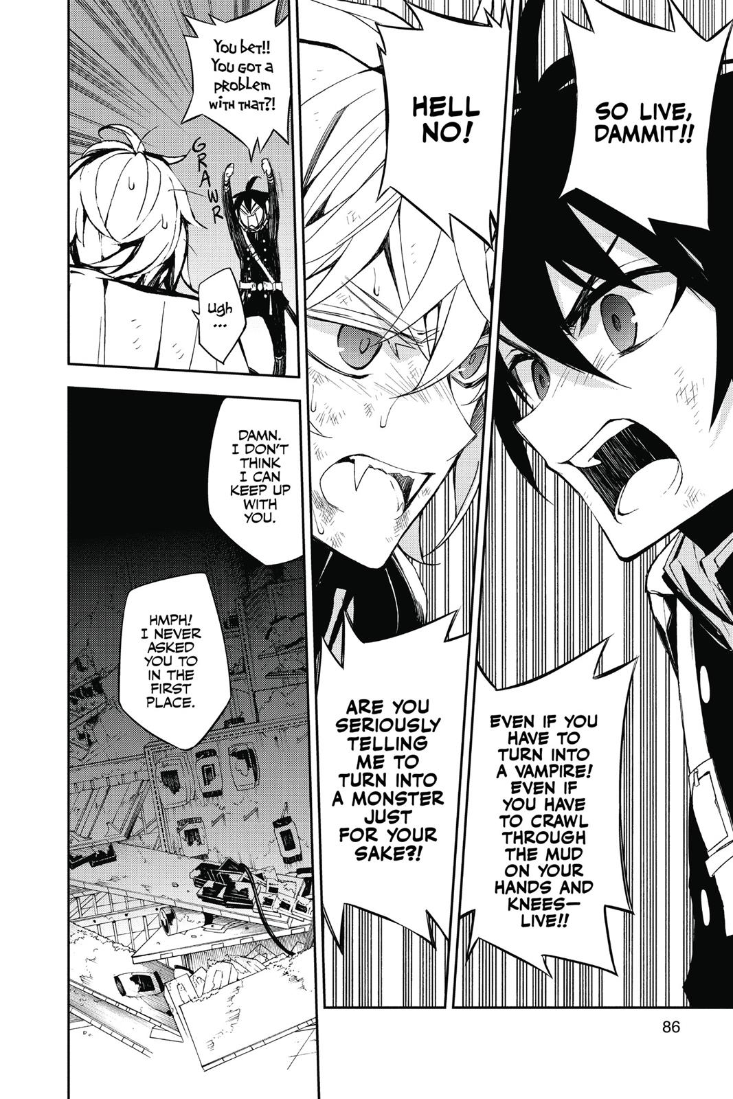 Seraph of the End - Vampire Reign Chapter 36 - Page 35