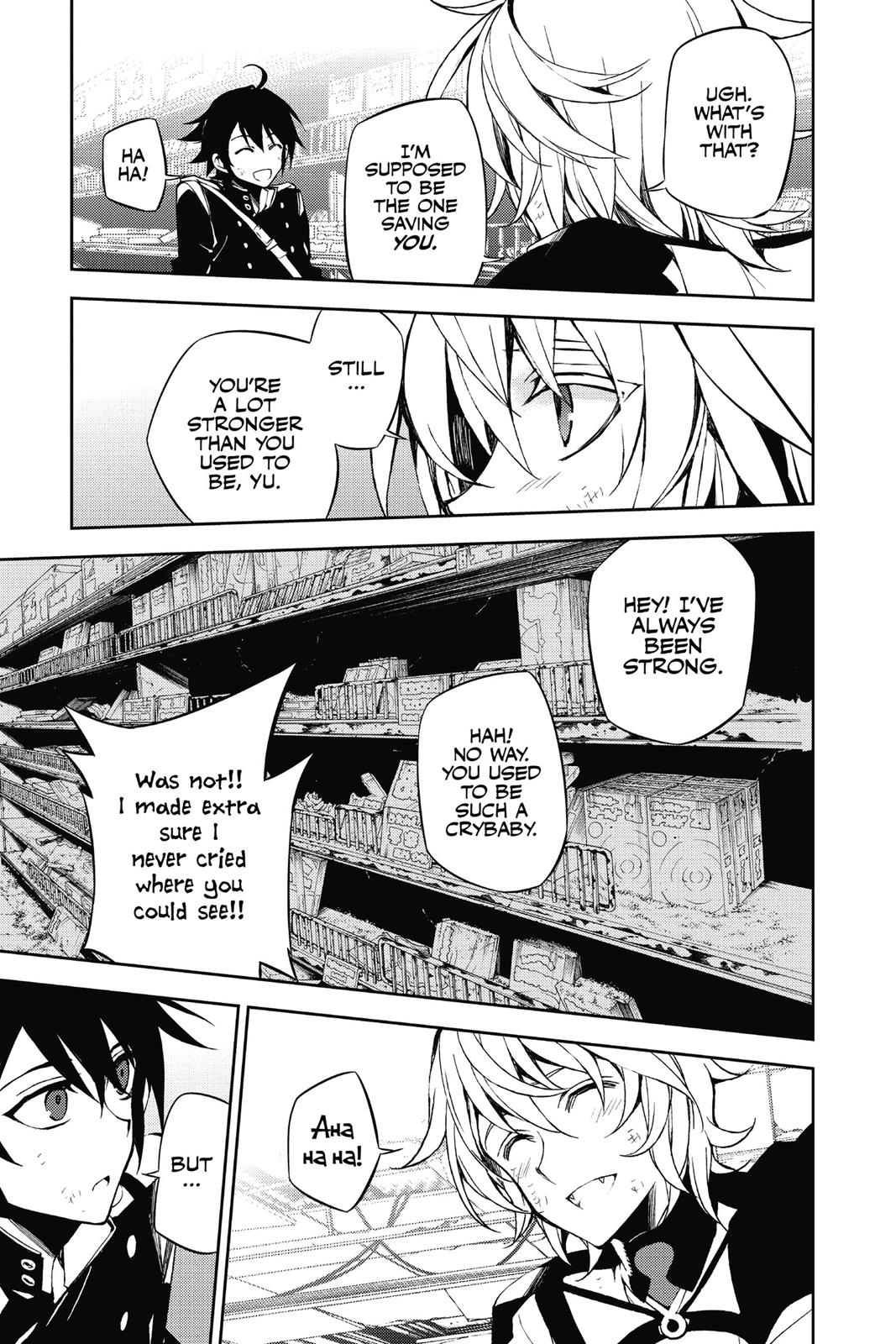 Seraph of the End - Vampire Reign Chapter 37 - Page 9