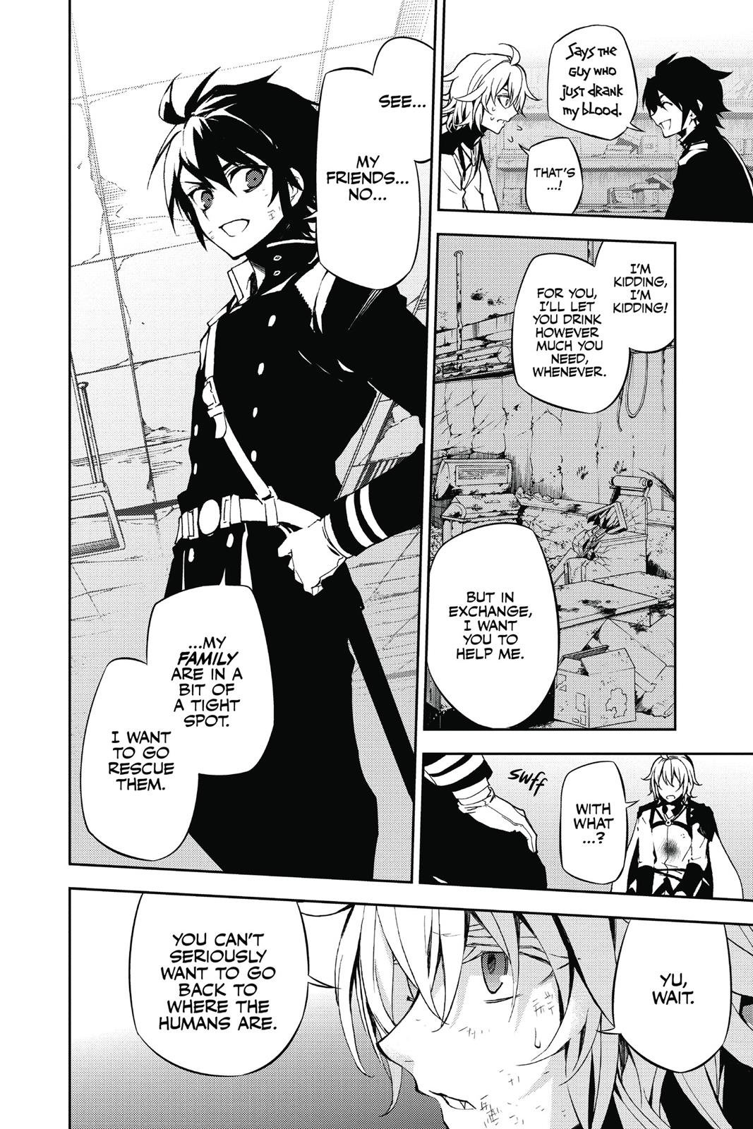 Seraph of the End - Vampire Reign Chapter 37 - Page 12