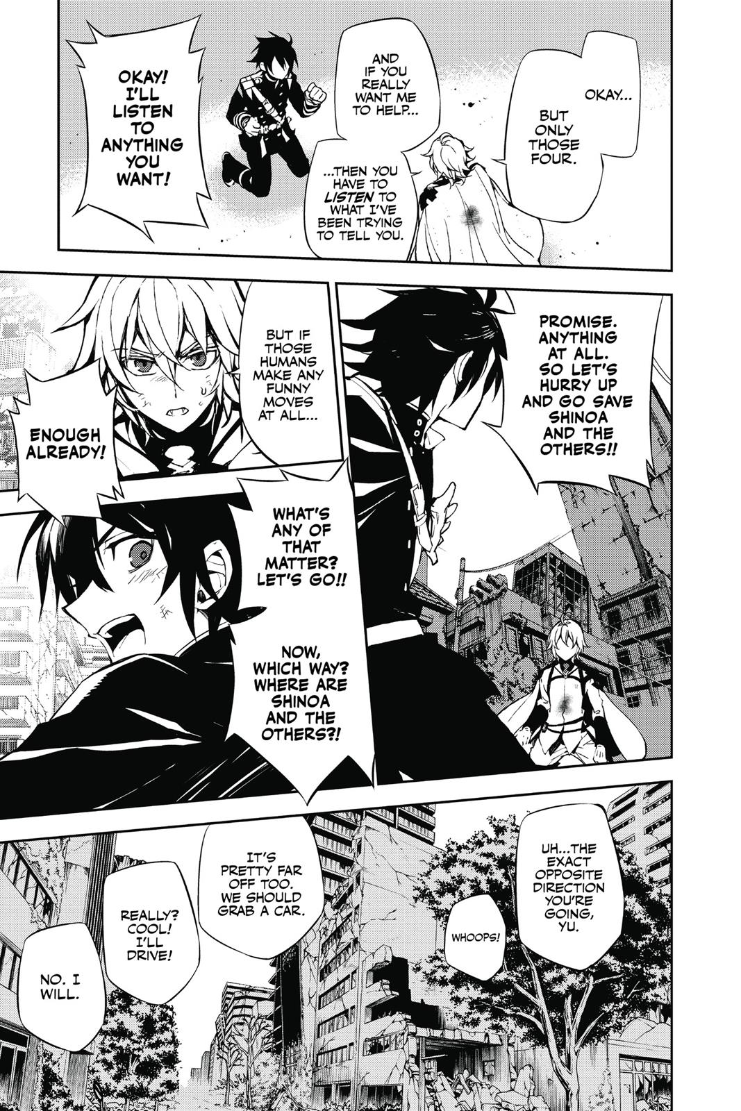 Seraph of the End - Vampire Reign Chapter 37 - Page 21