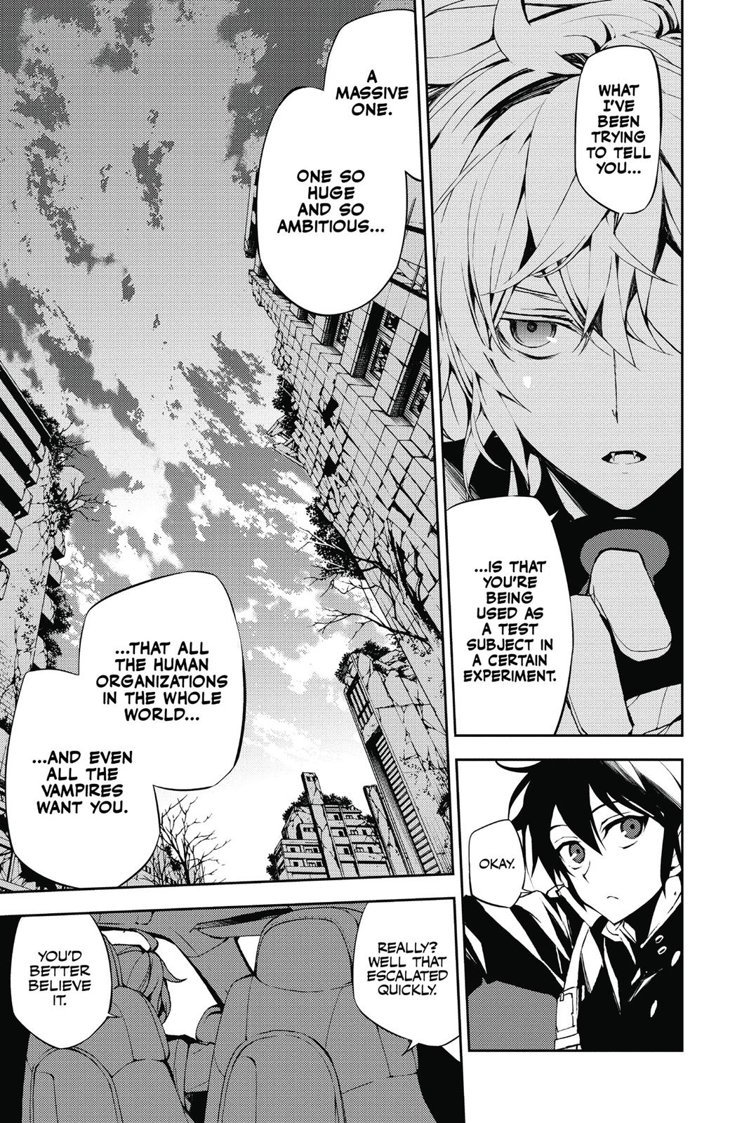 Seraph of the End - Vampire Reign Chapter 37 - Page 25