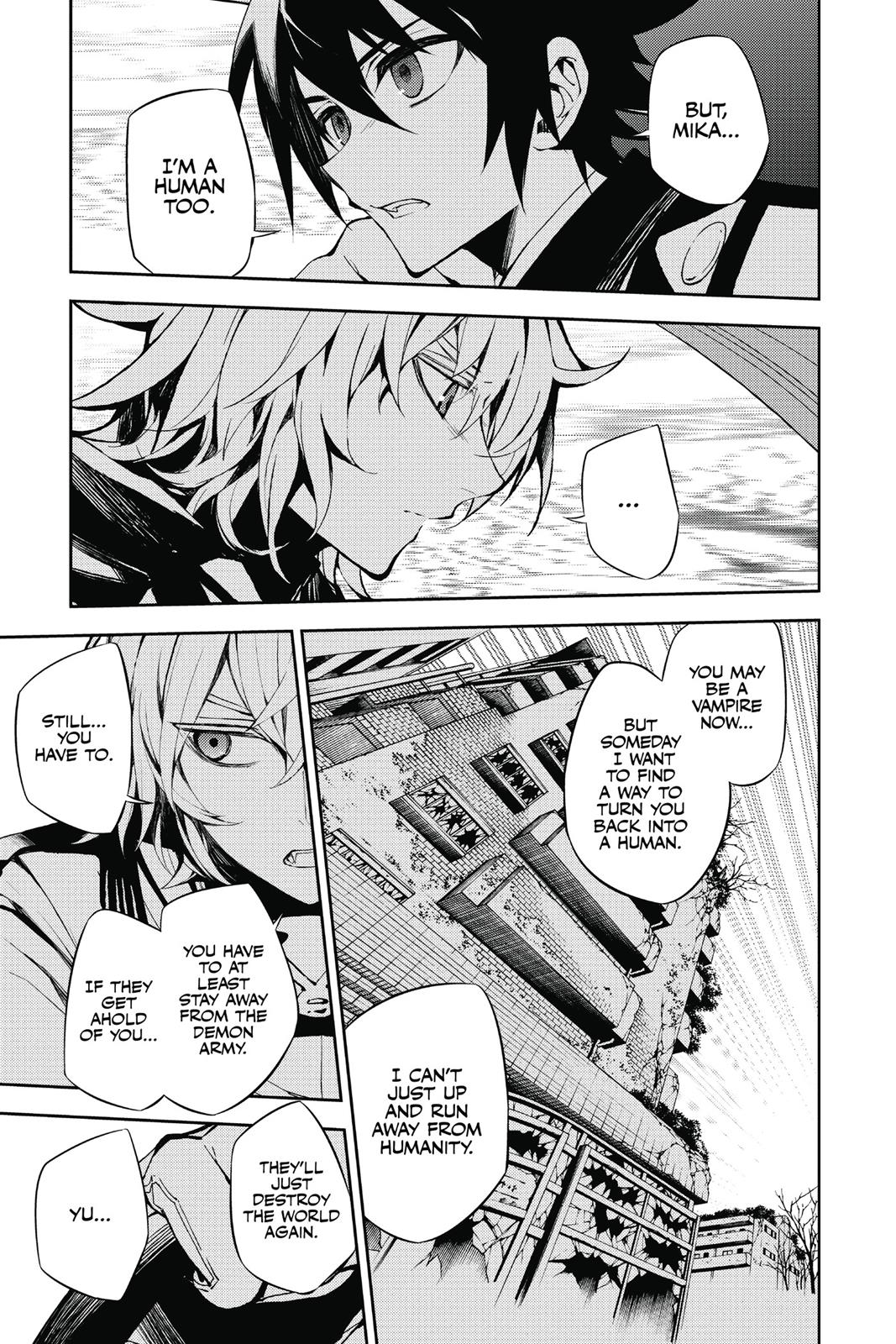 Seraph of the End - Vampire Reign Chapter 37 - Page 35