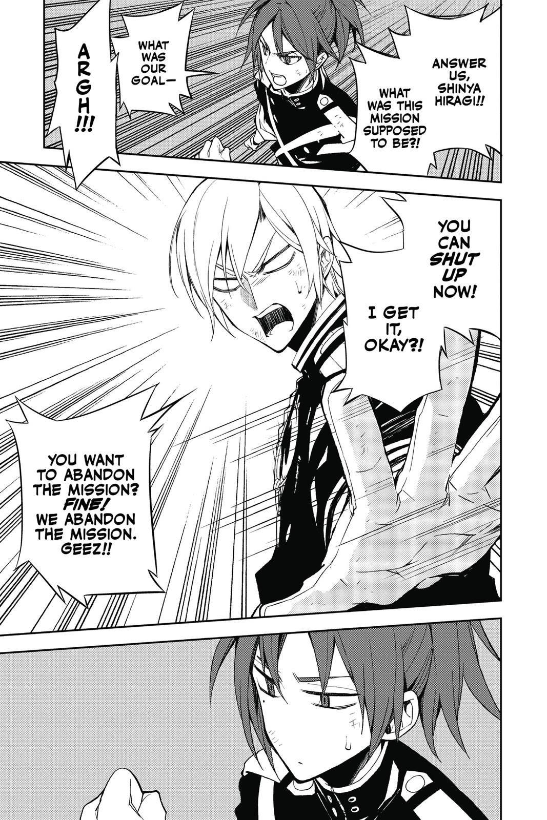 Seraph of the End - Vampire Reign Chapter 38 - Page 22