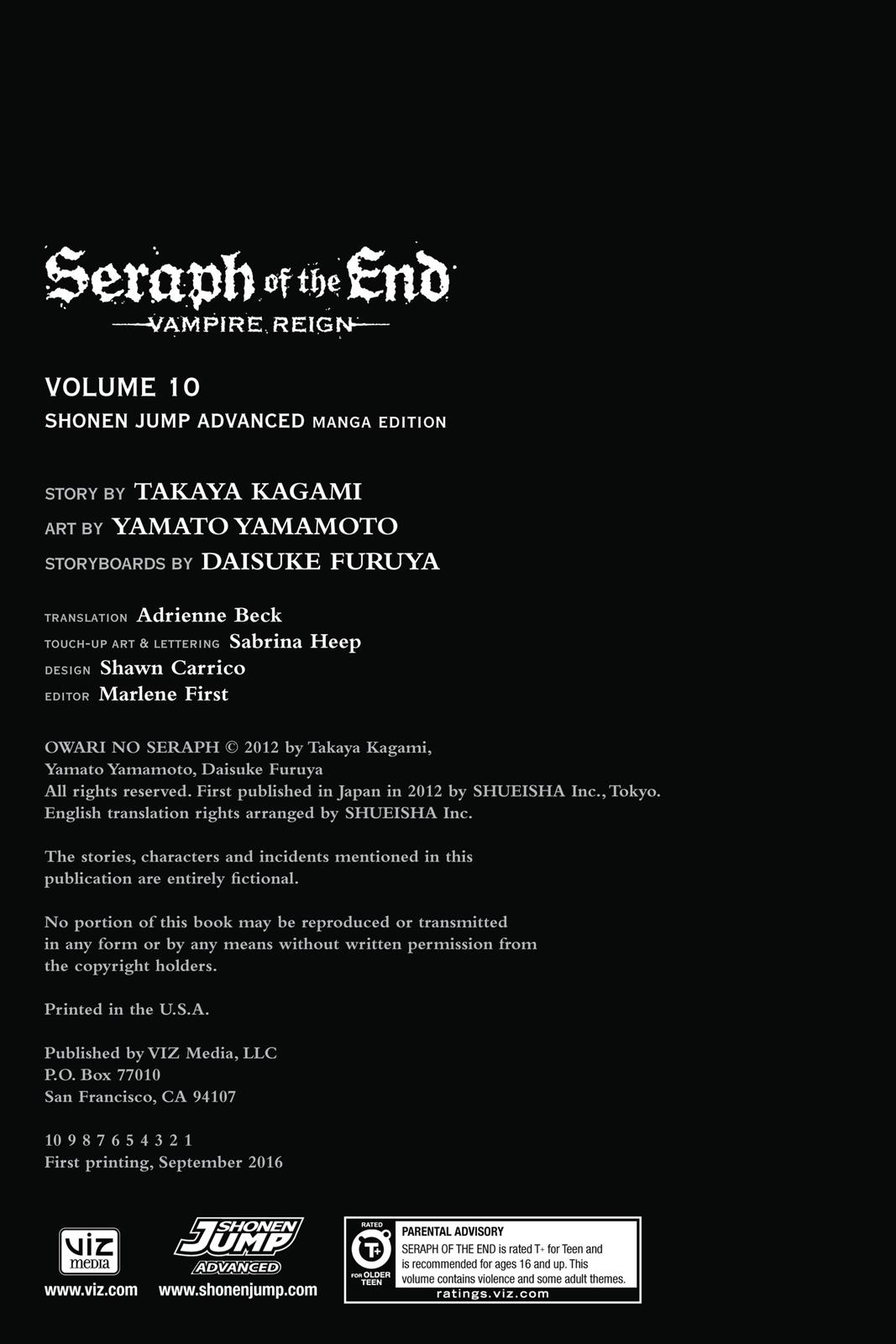Seraph of the End - Vampire Reign Chapter 38 - Page 47