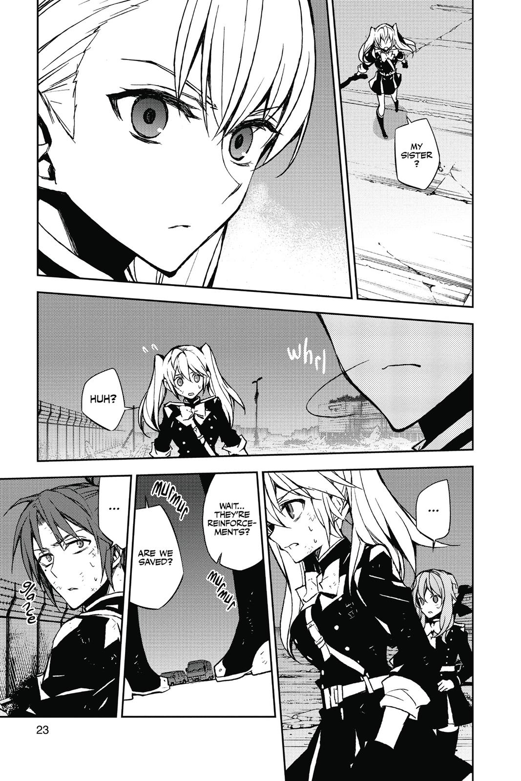 Seraph of the End - Vampire Reign Chapter 39 - Page 23