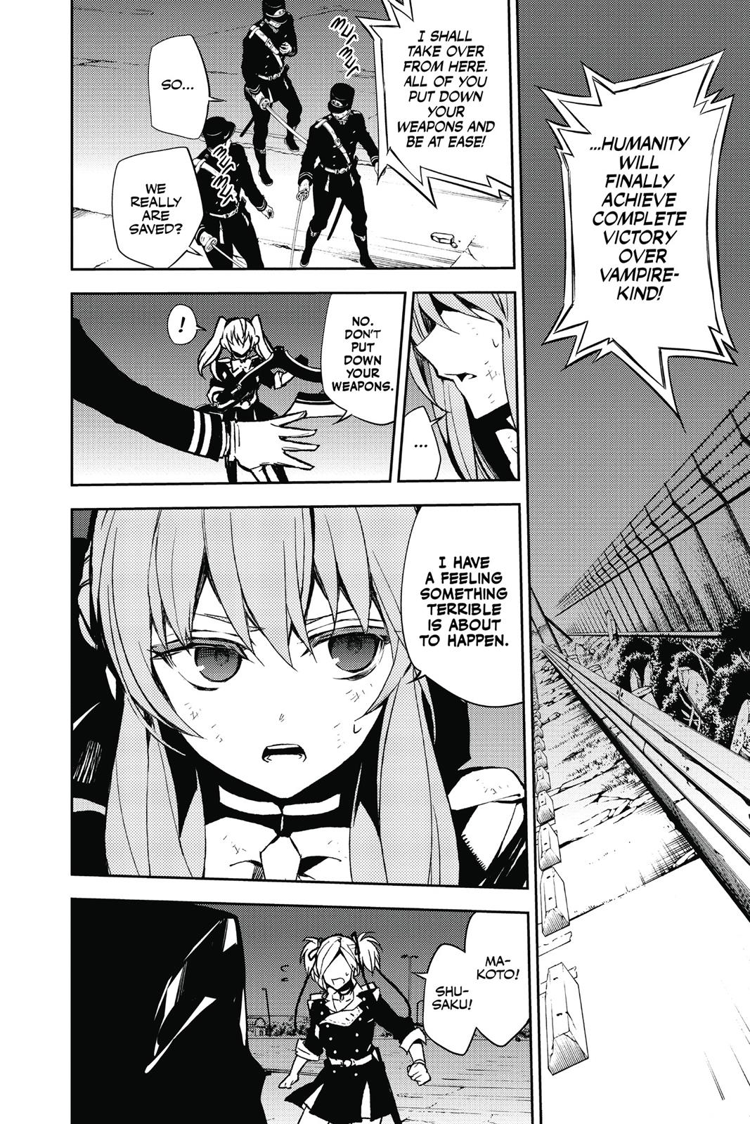 Seraph of the End - Vampire Reign Chapter 39 - Page 27