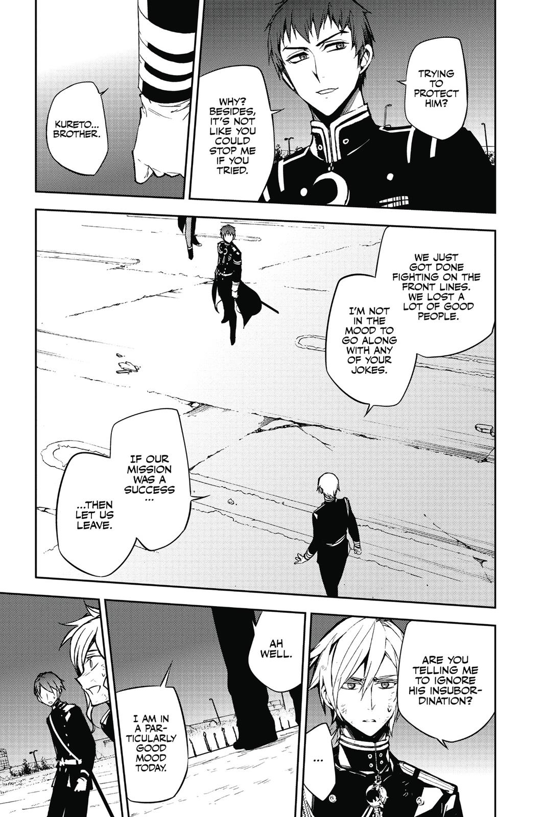 Seraph of the End - Vampire Reign Chapter 39 - Page 34