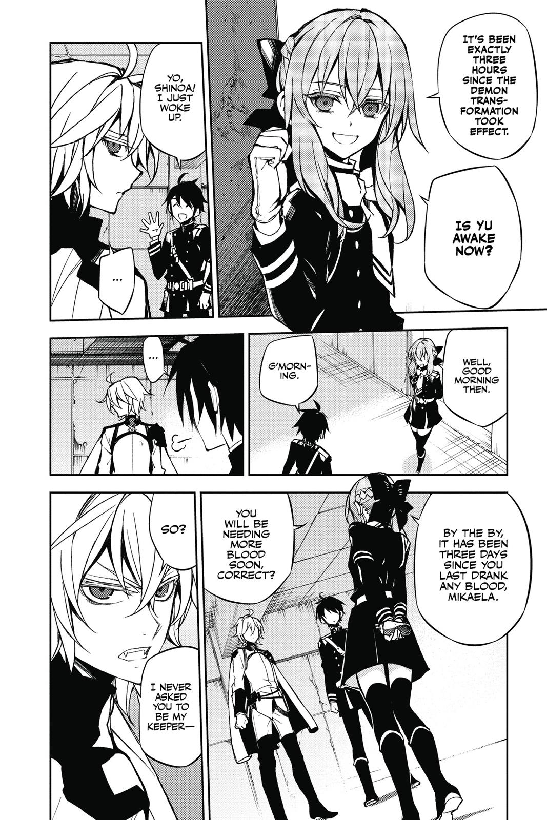 Seraph of the End - Vampire Reign Chapter 43 - Page 8