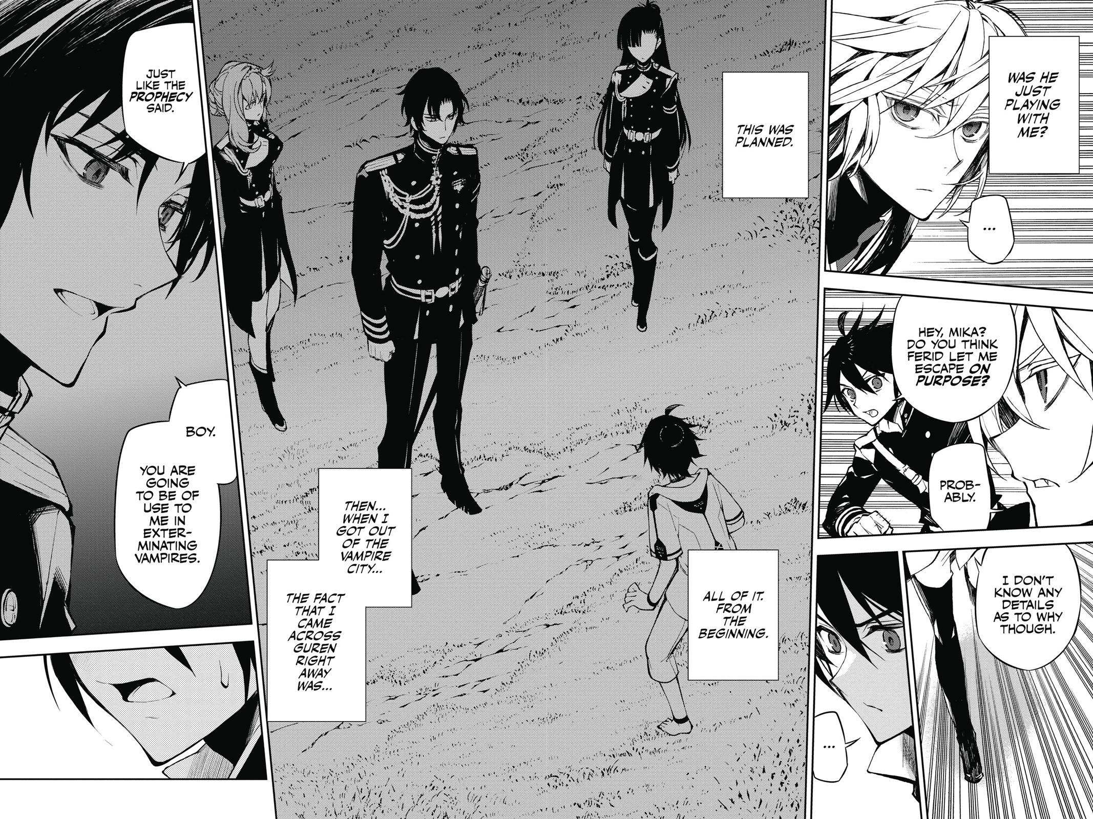 Seraph of the End - Vampire Reign Chapter 44 - Page 35