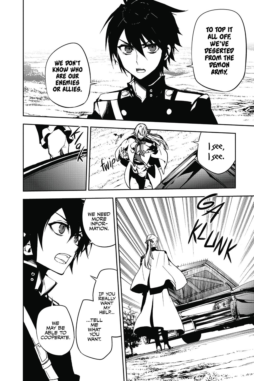 Seraph of the End - Vampire Reign Chapter 45 - Page 35