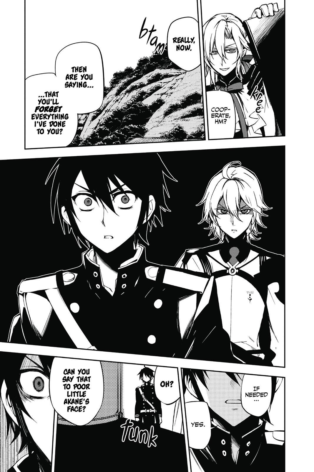 Seraph of the End - Vampire Reign Chapter 45 - Page 36