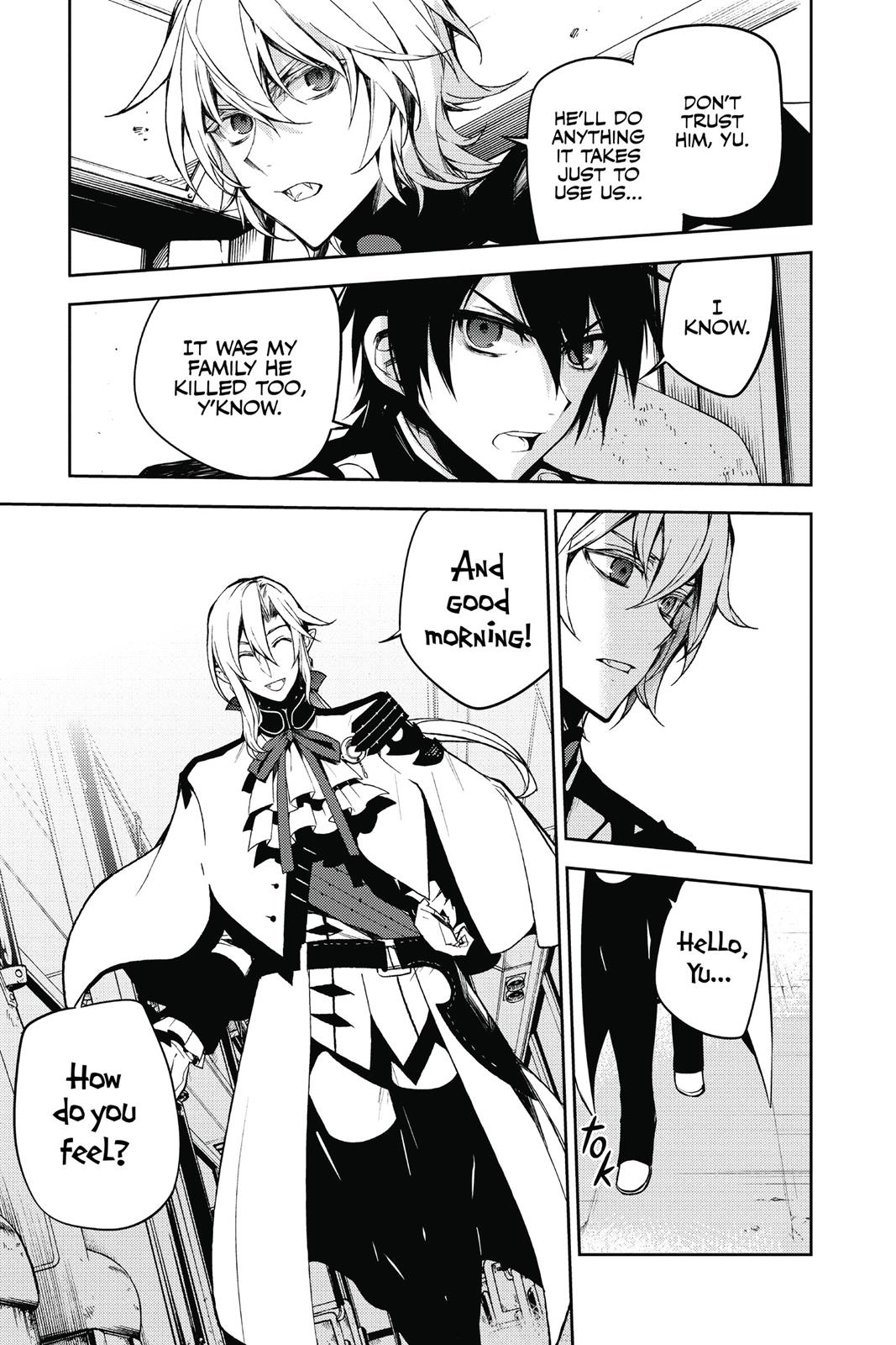 Seraph of the End - Vampire Reign Chapter 47 - Page 28