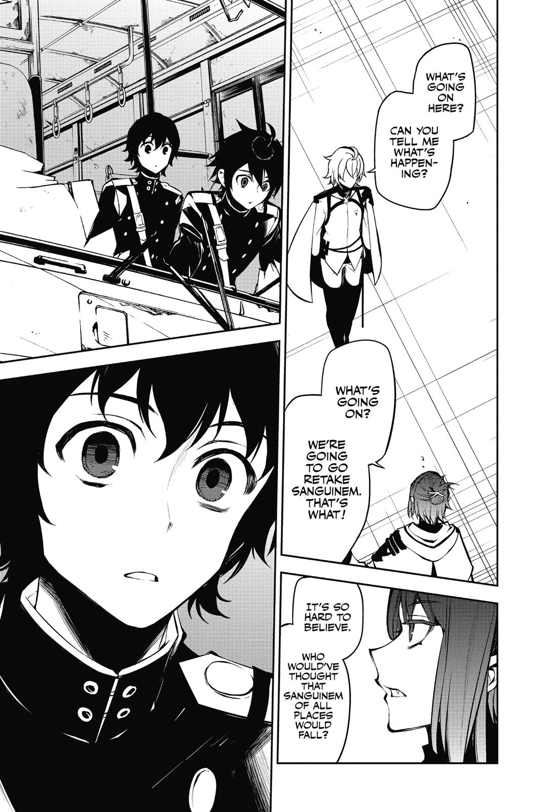 Seraph of the End - Vampire Reign Chapter 50 - Page 37