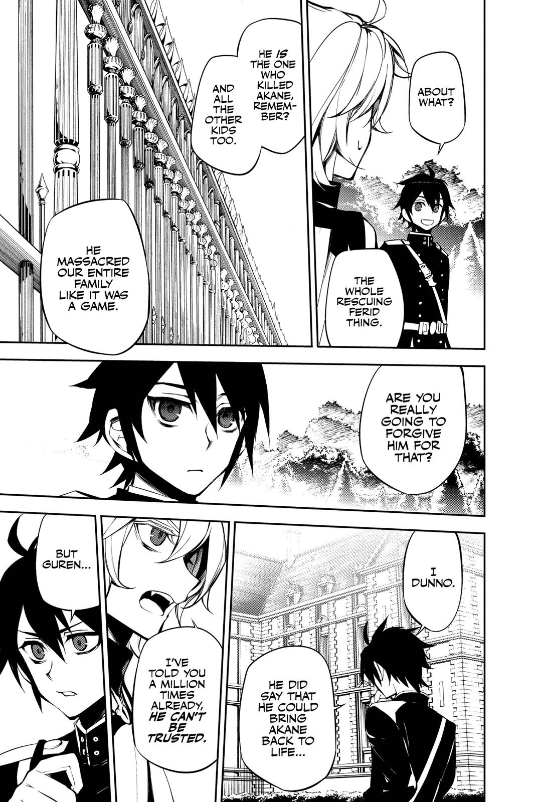 Seraph of the End - Vampire Reign Chapter 52 - Page 13