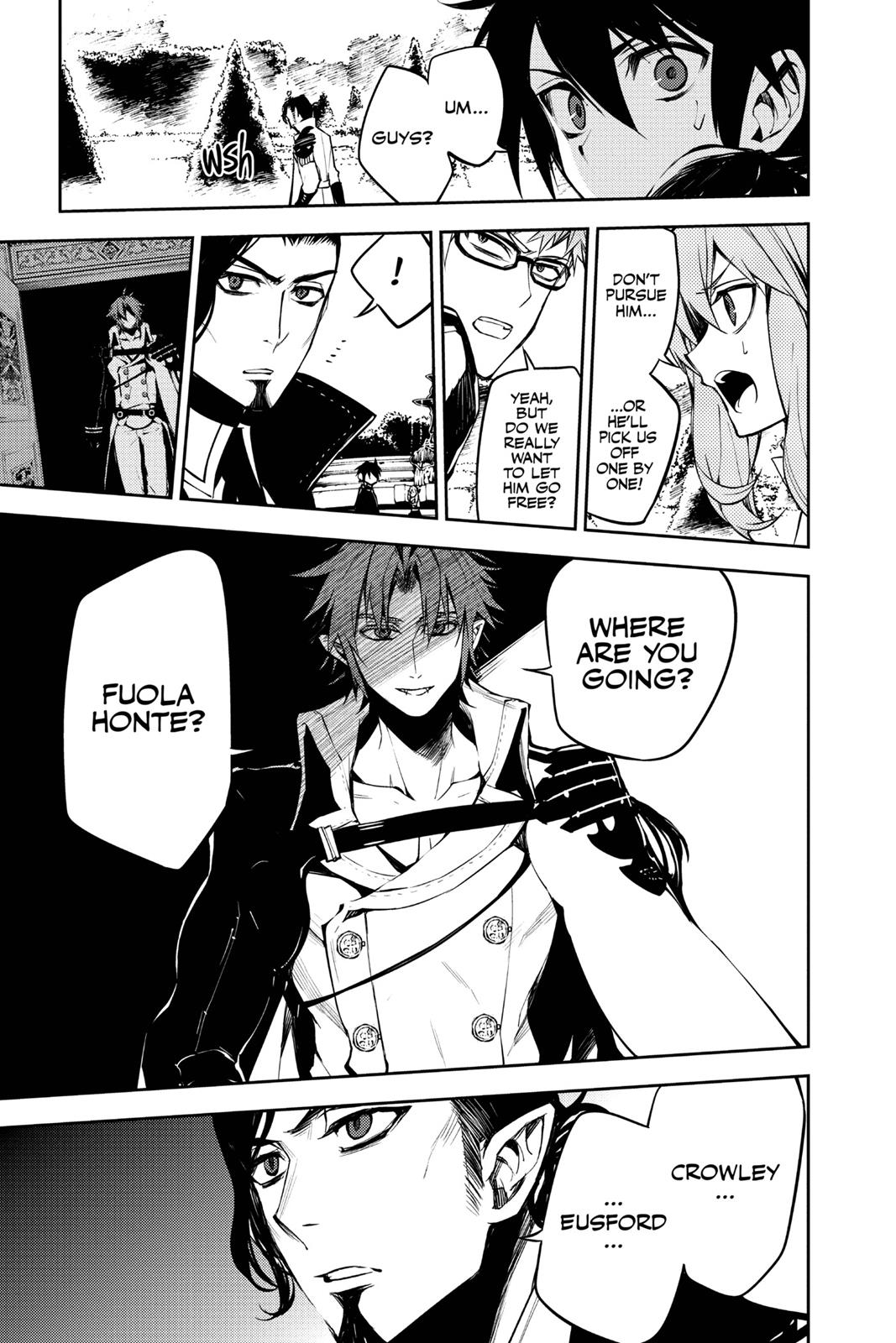 Seraph of the End - Vampire Reign Chapter 52 - Page 33