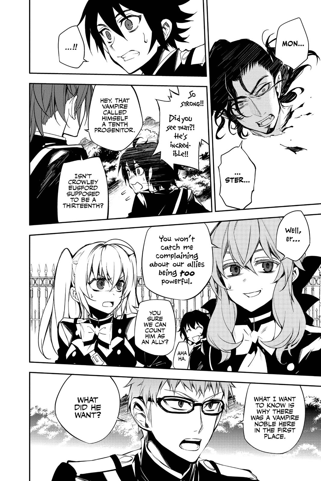 Seraph of the End - Vampire Reign Chapter 52 - Page 36