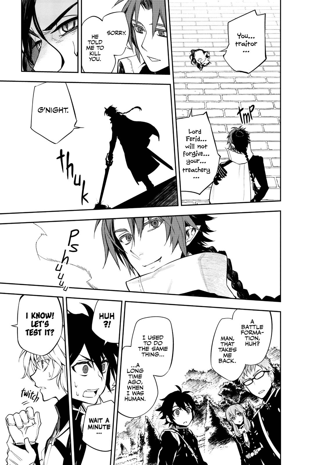 Seraph of the End - Vampire Reign Chapter 52 - Page 37