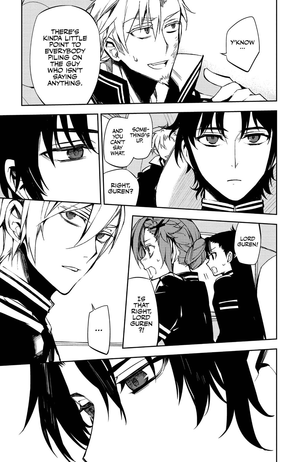 Seraph of the End - Vampire Reign Chapter 54 - Page 22