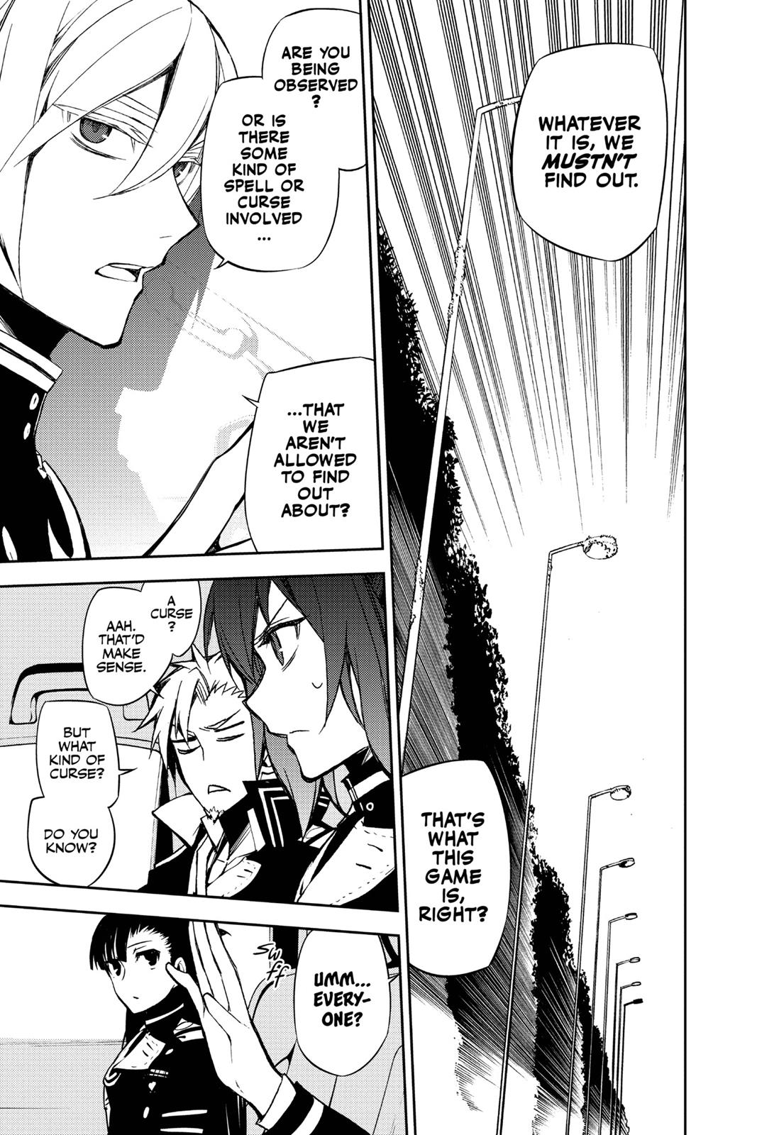 Seraph of the End - Vampire Reign Chapter 54 - Page 30