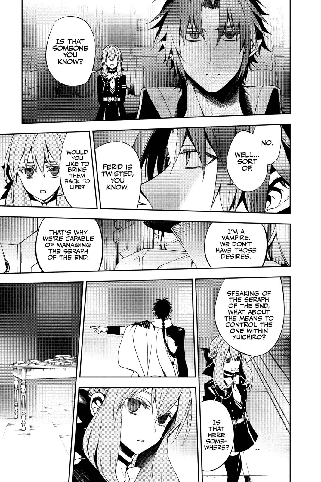 Seraph of the End - Vampire Reign Chapter 55 - Page 36