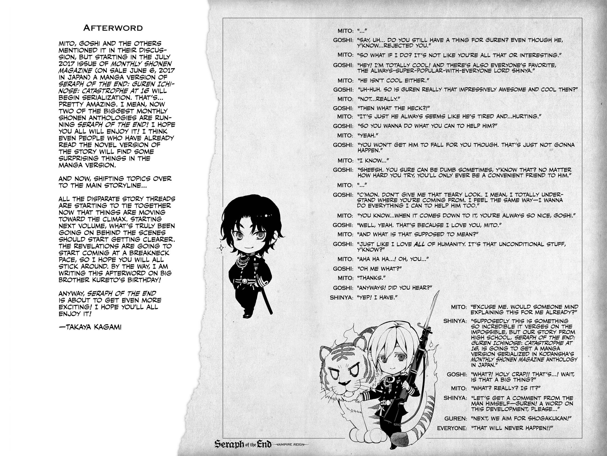 Seraph of the End - Vampire Reign Chapter 55 - Page 41
