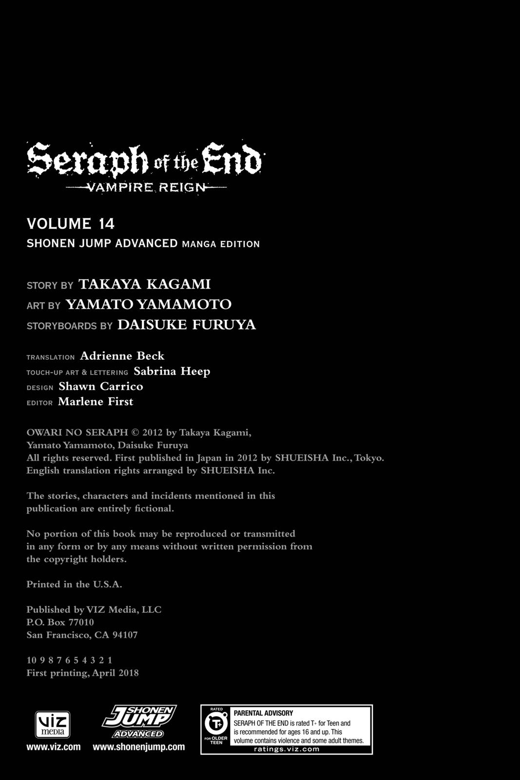 Seraph of the End - Vampire Reign Chapter 55 - Page 43