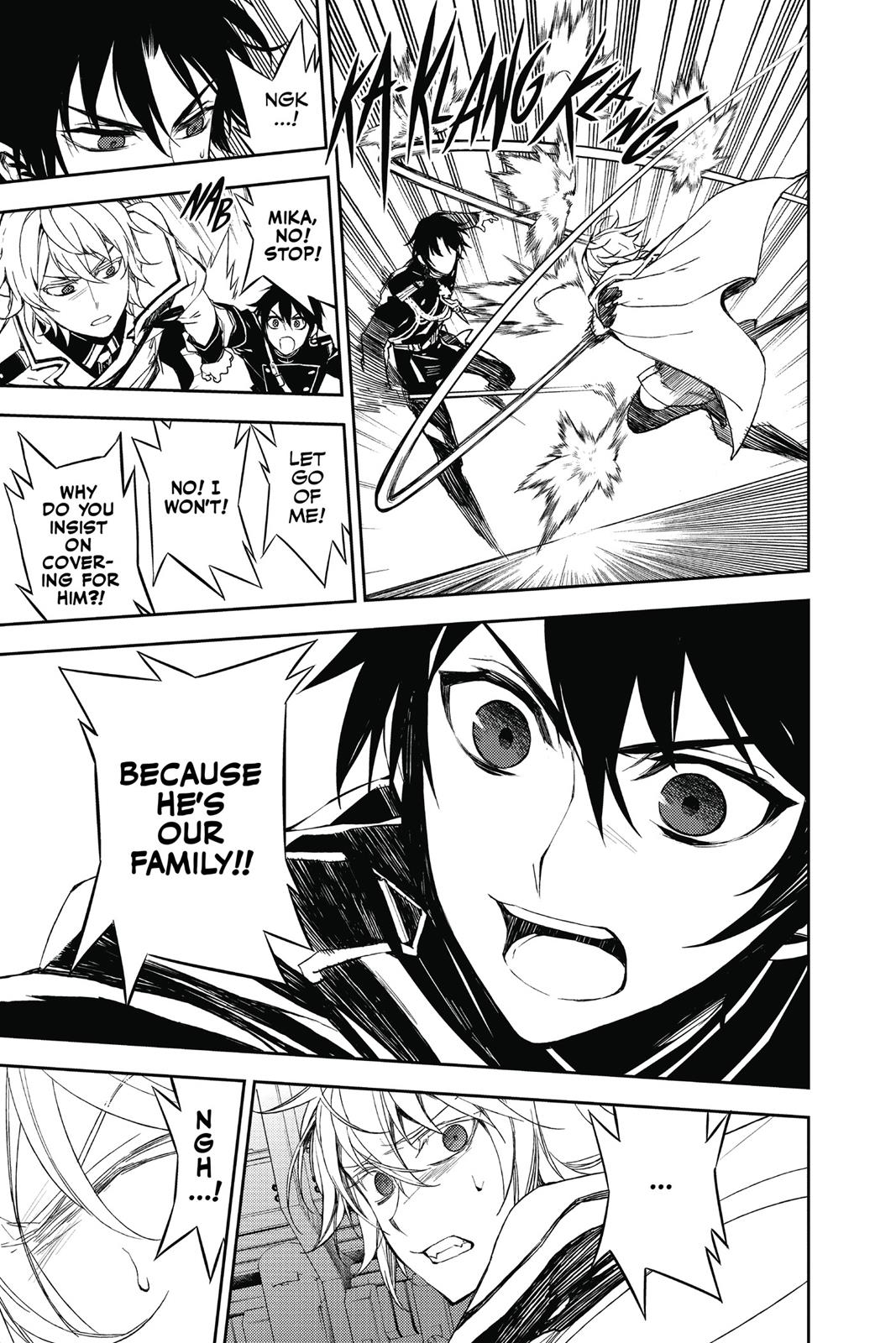 Seraph of the End - Vampire Reign Chapter 58 - Page 28