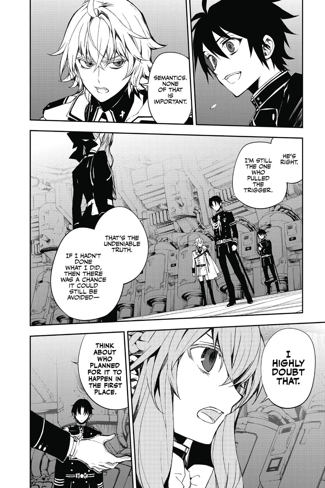 Seraph of the End - Vampire Reign Chapter 58 - Page 37