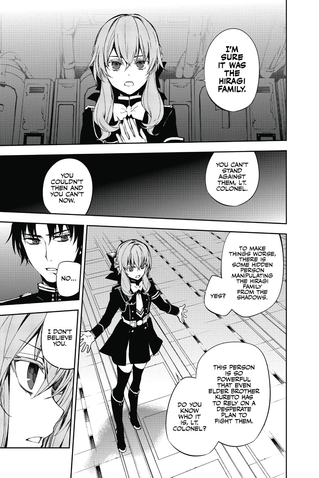 Seraph of the End - Vampire Reign Chapter 58 - Page 38