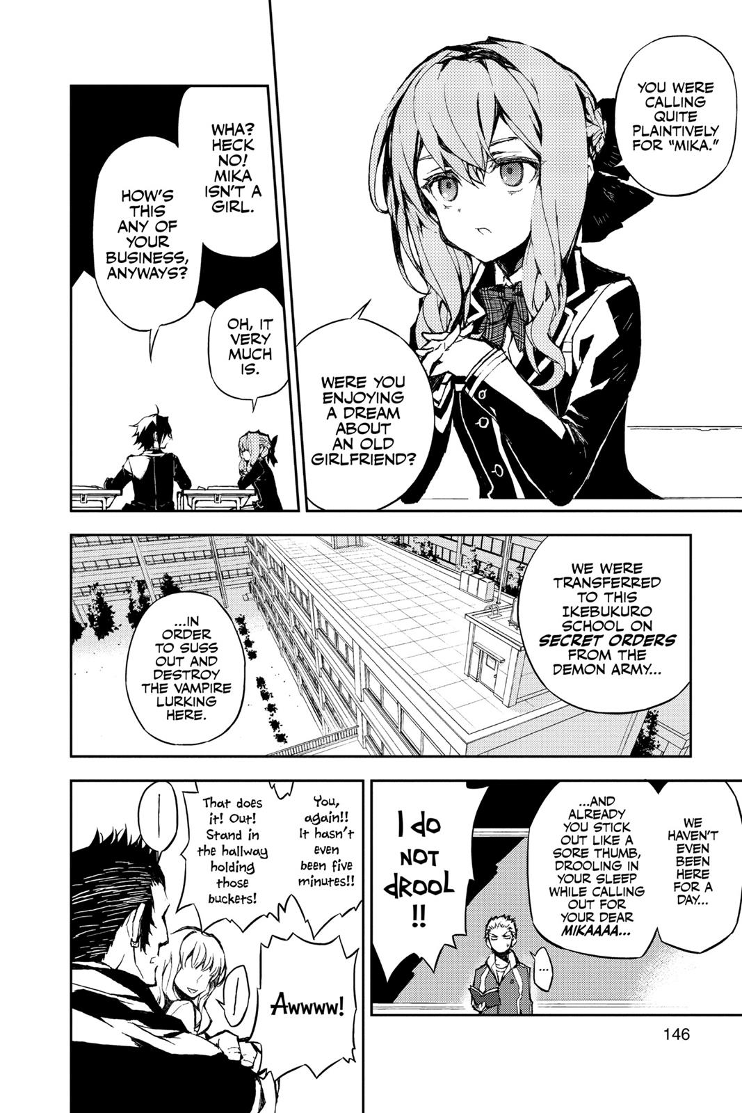 Seraph of the End - Vampire Reign Chapter 63.5 - Page 8