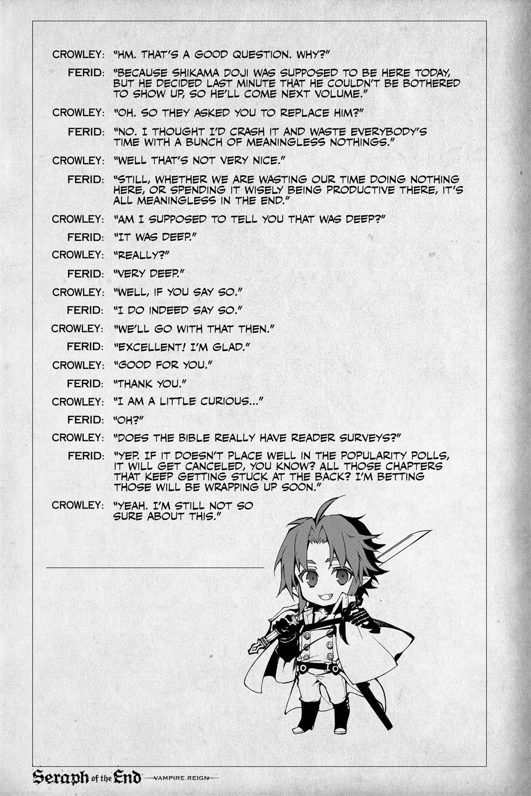 Seraph of the End - Vampire Reign Chapter 63.5 - Page 32