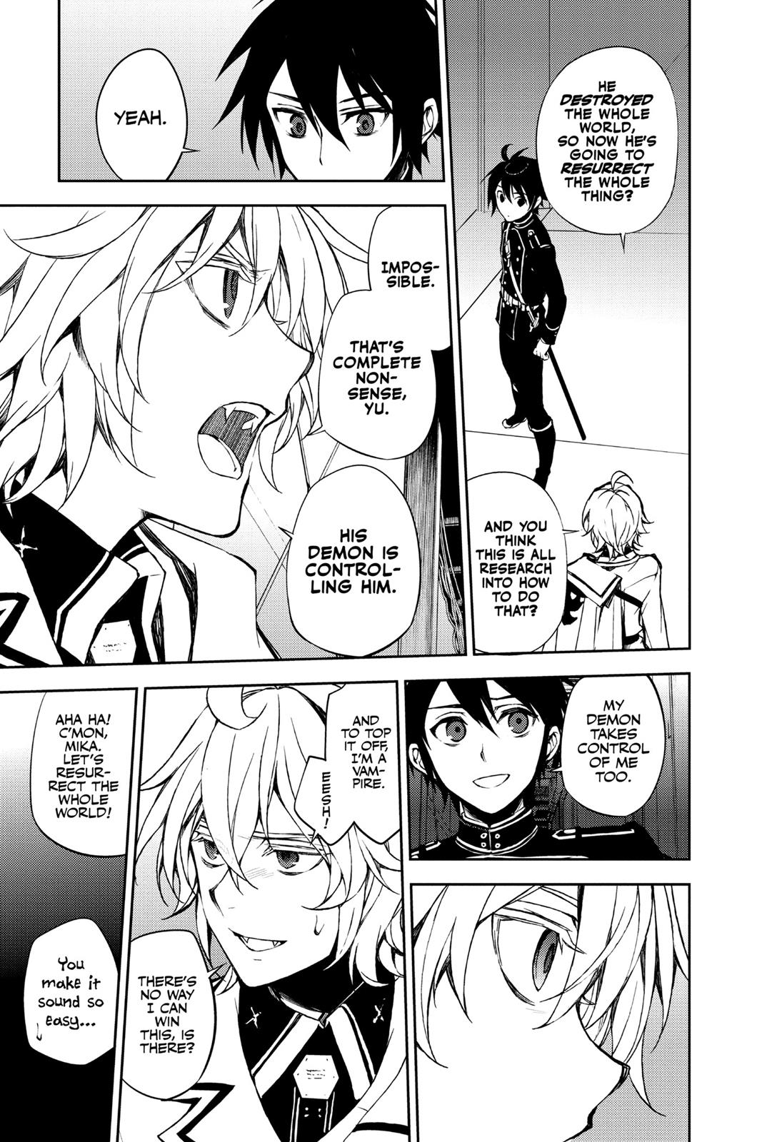 Seraph of the End - Vampire Reign Chapter 63 - Page 11