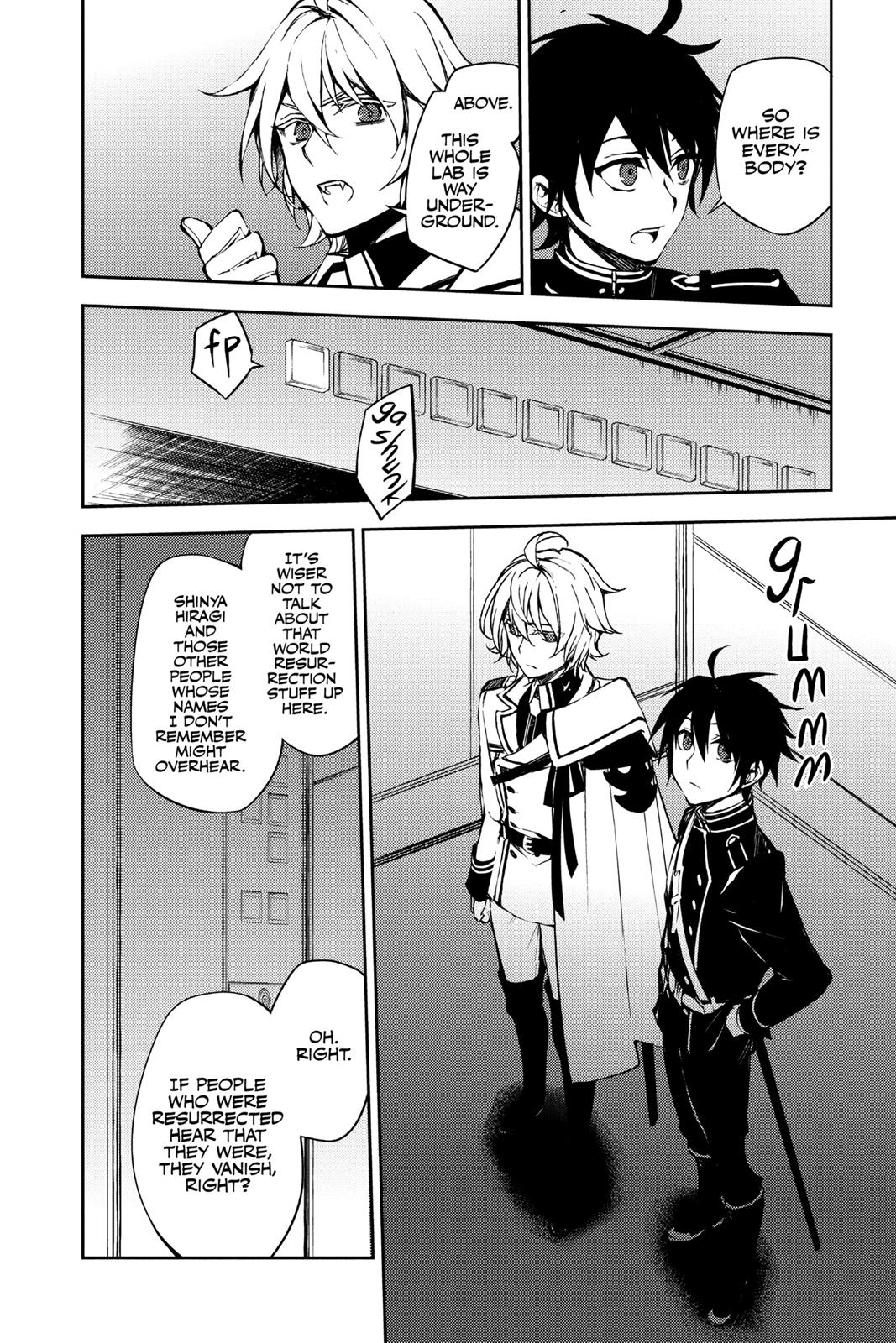 Seraph of the End - Vampire Reign Chapter 63 - Page 12