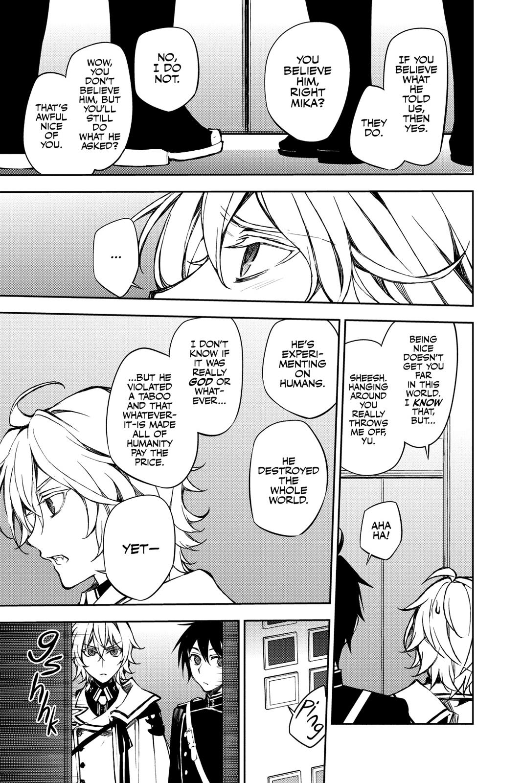 Seraph of the End - Vampire Reign Chapter 63 - Page 13