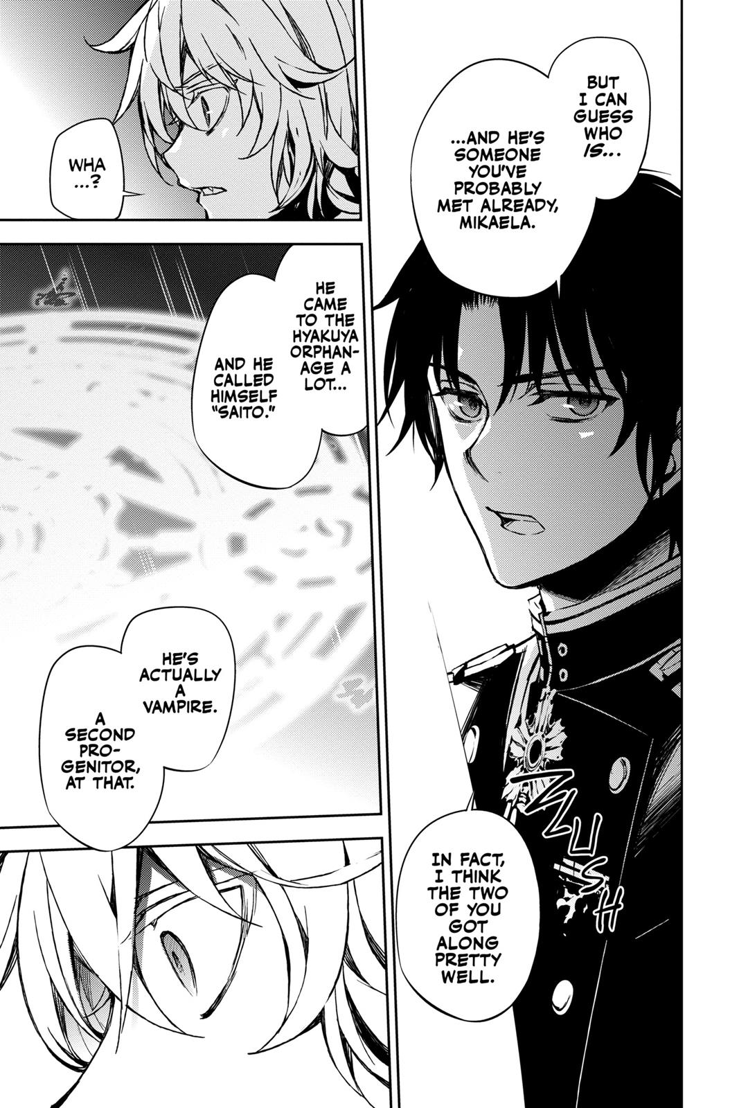 Seraph of the End - Vampire Reign Chapter 63 - Page 23