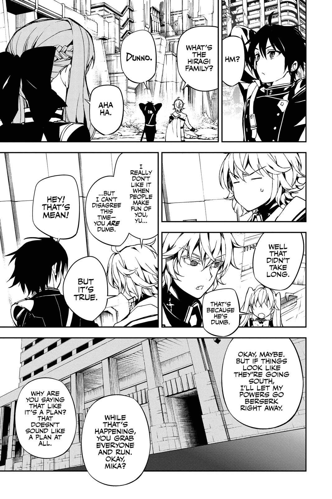 Seraph of the End - Vampire Reign Chapter 70 - Page 21