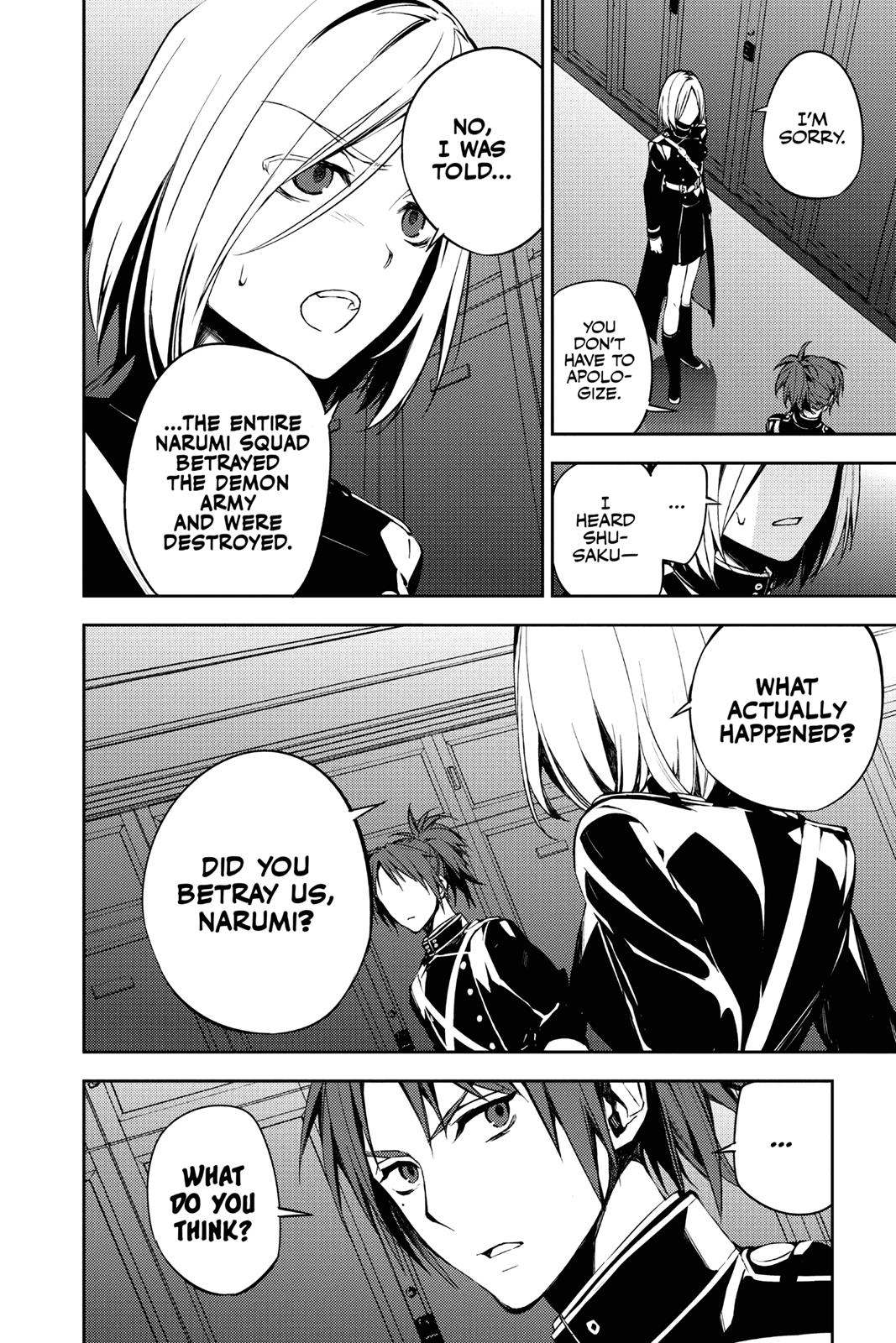 Seraph of the End - Vampire Reign Chapter 71 - Page 20