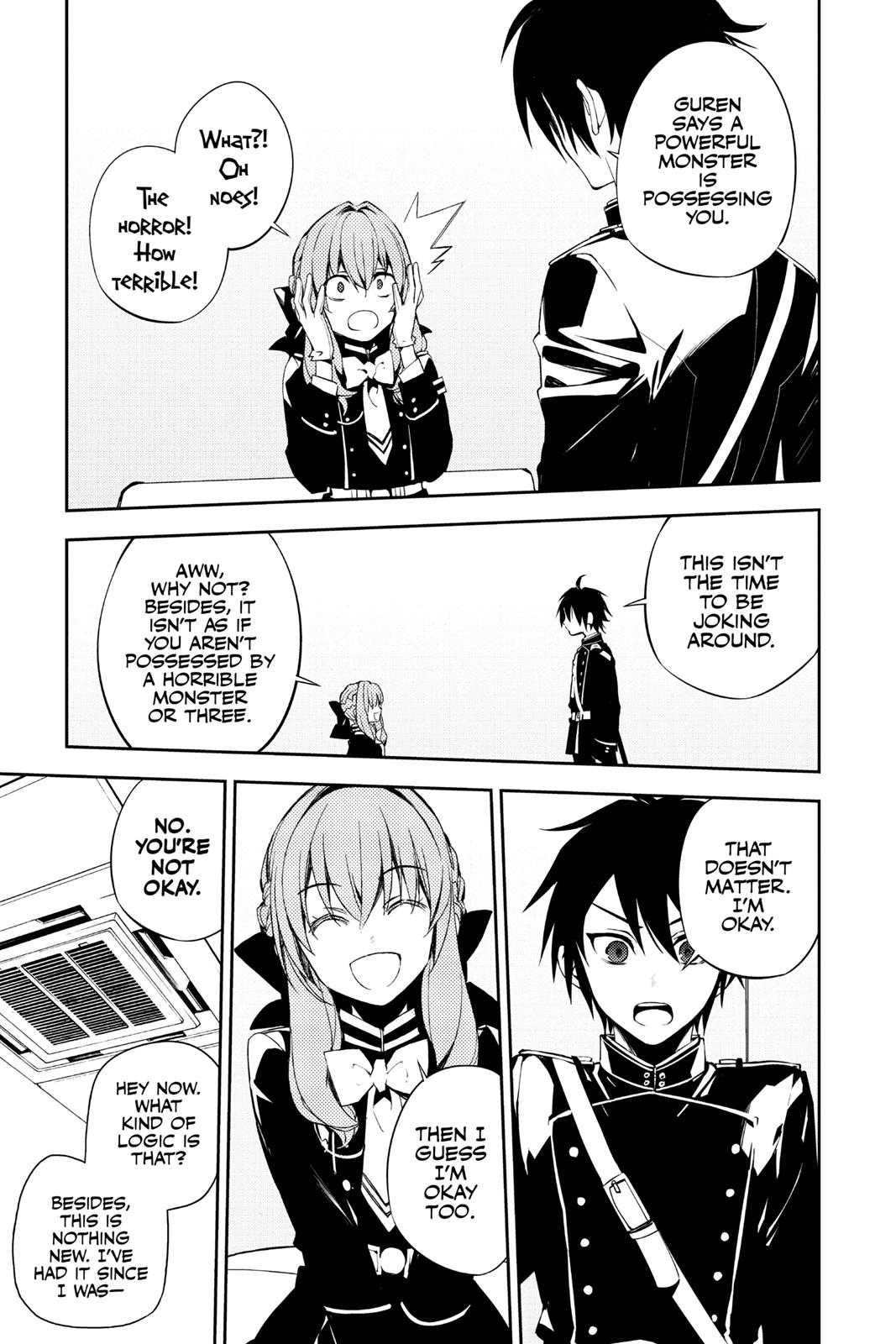 Seraph of the End - Vampire Reign Chapter 73 - Page 23