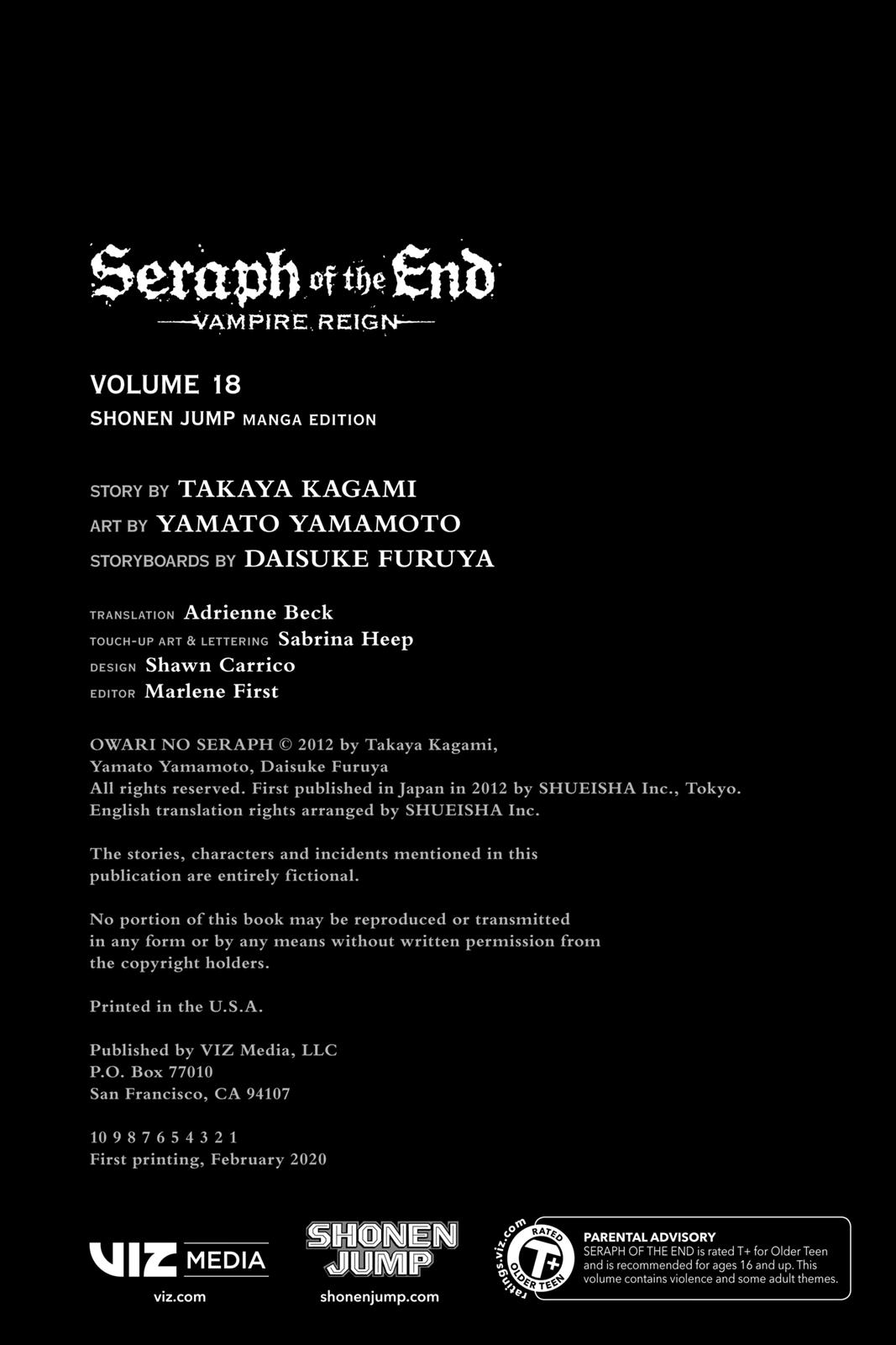 Seraph of the End - Vampire Reign Chapter 74 - Page 37