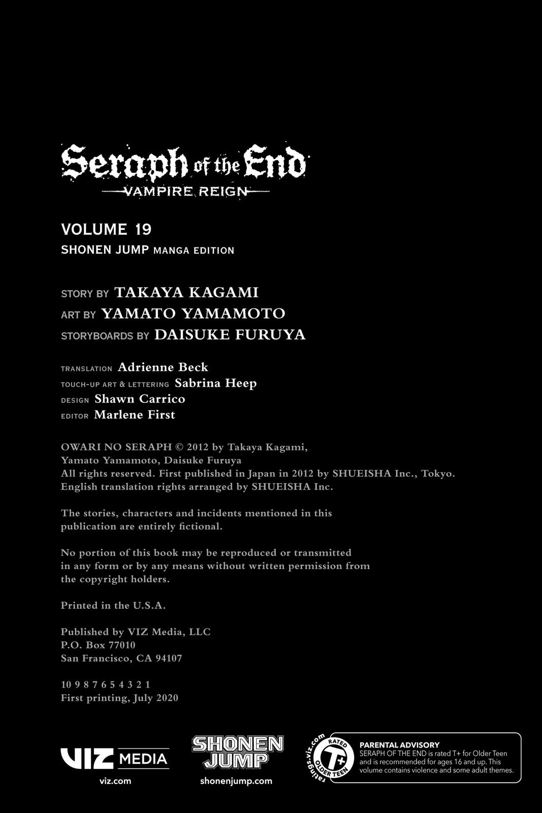 Seraph of the End - Vampire Reign Chapter 79 - Page 39