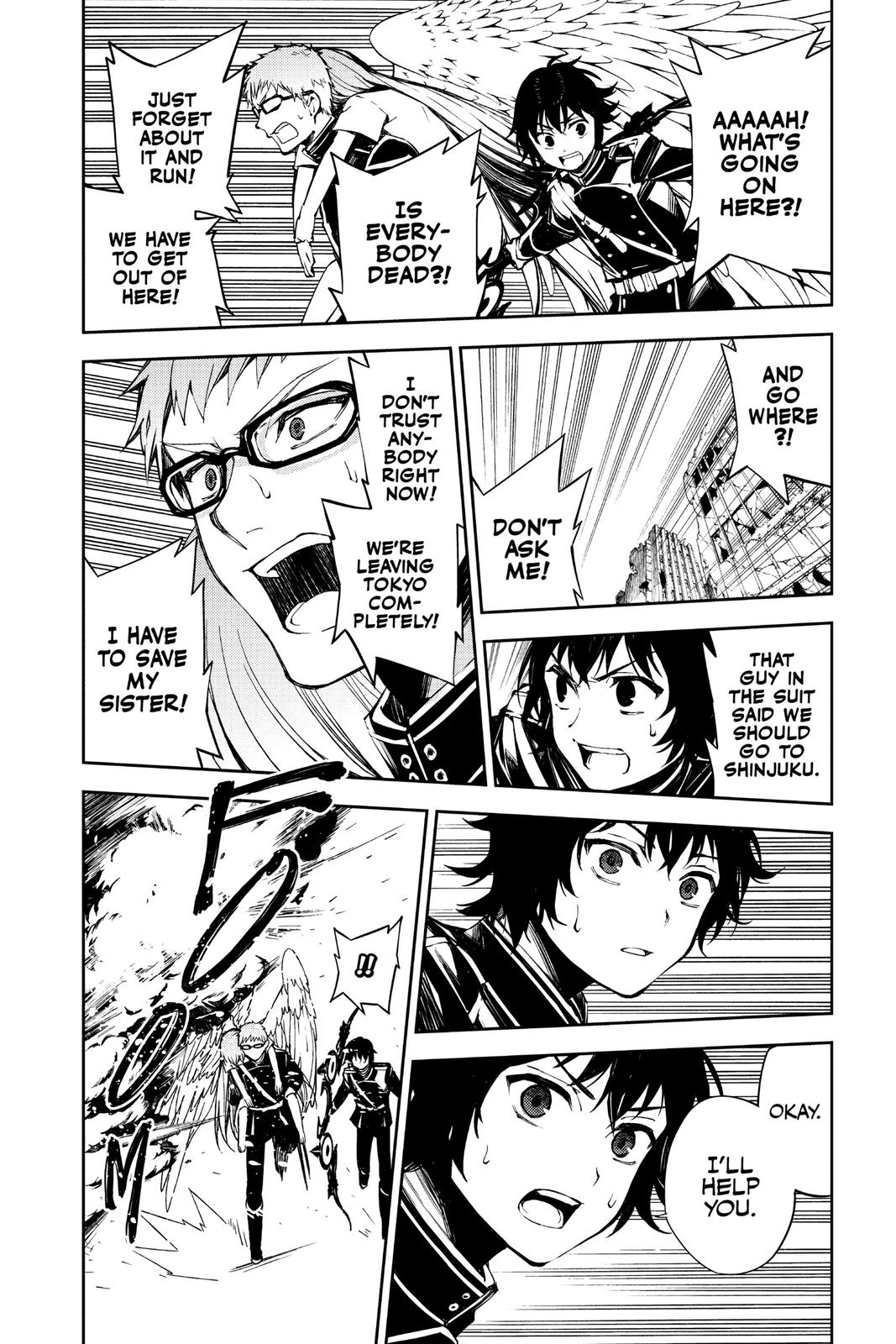 Seraph of the End - Vampire Reign Chapter 84 - Page 9