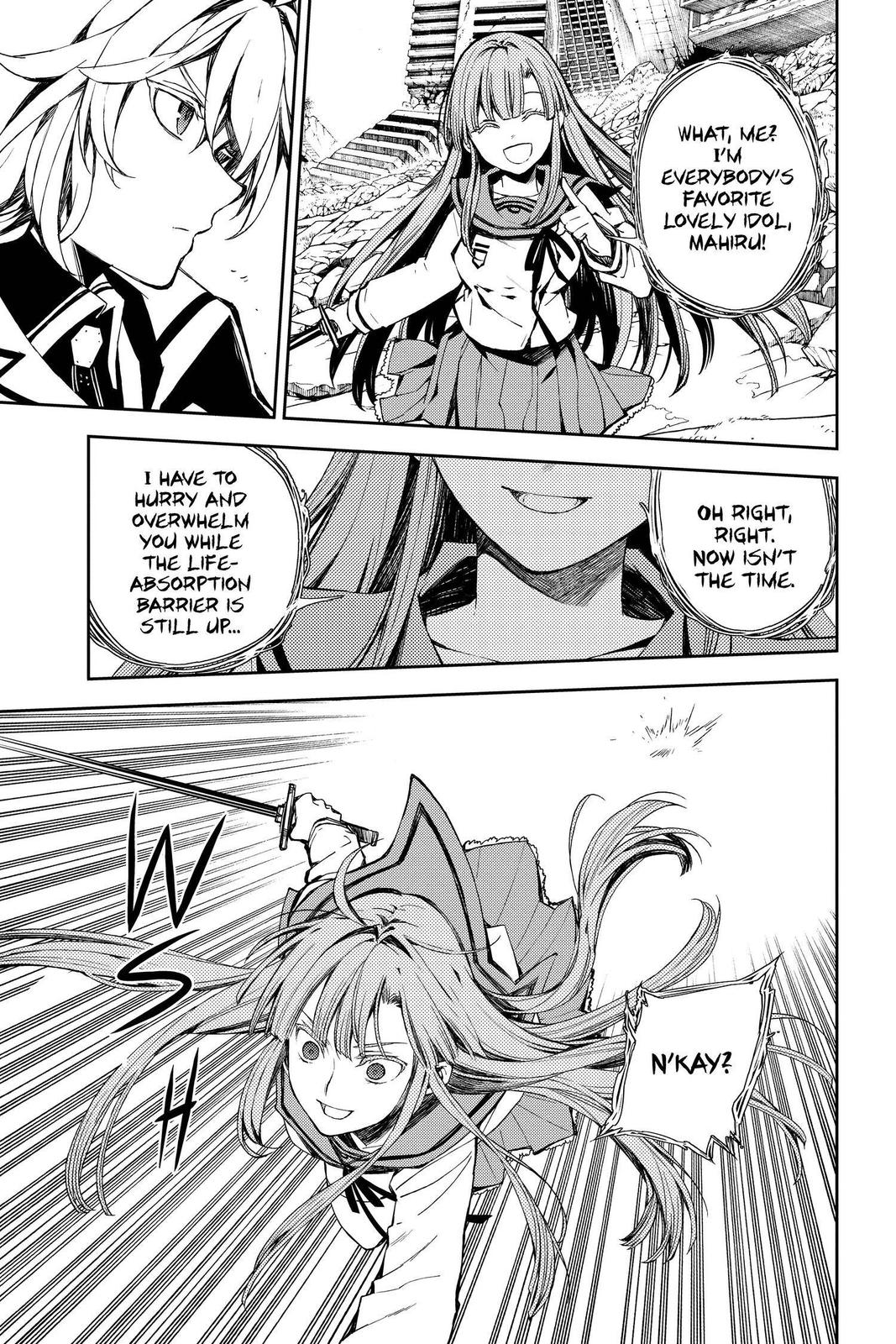 Seraph of the End - Vampire Reign Chapter 85 - Page 23
