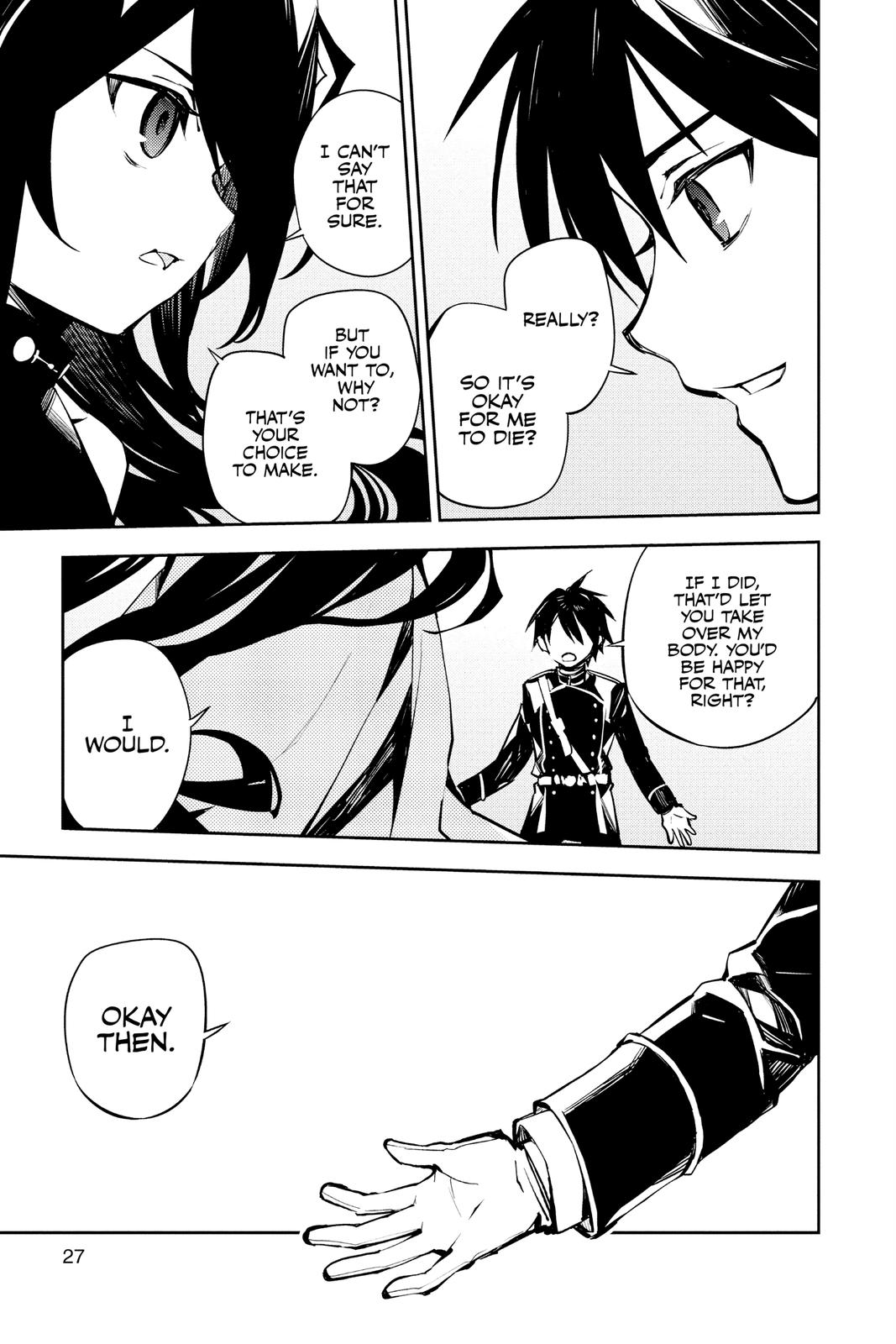 Seraph of the End - Vampire Reign Chapter 90 - Page 27