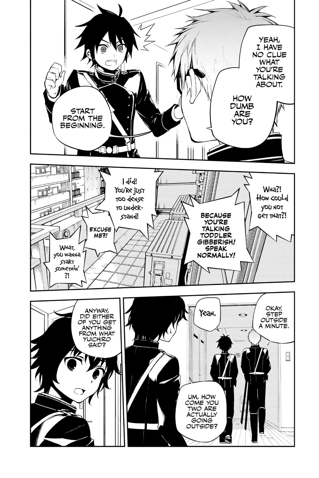 Seraph of the End - Vampire Reign Chapter 95 - Page 13