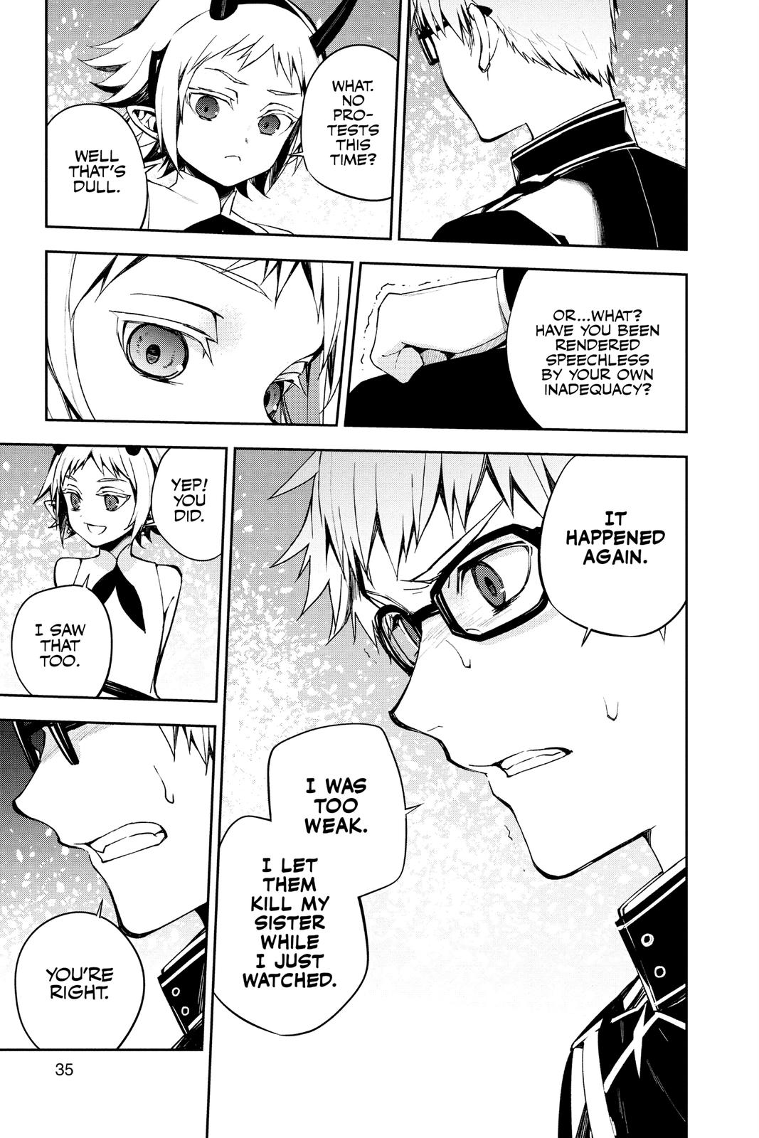 Seraph of the End - Vampire Reign Chapter 95 - Page 34