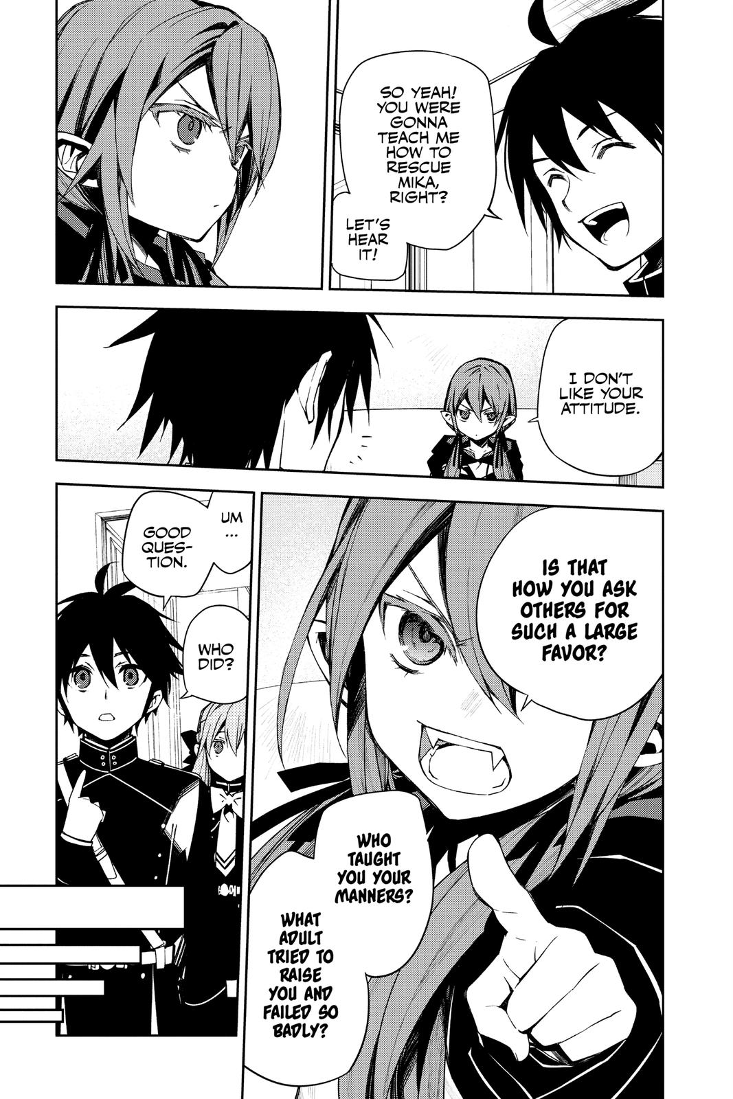 Seraph of the End - Vampire Reign Chapter 96 - Page 23