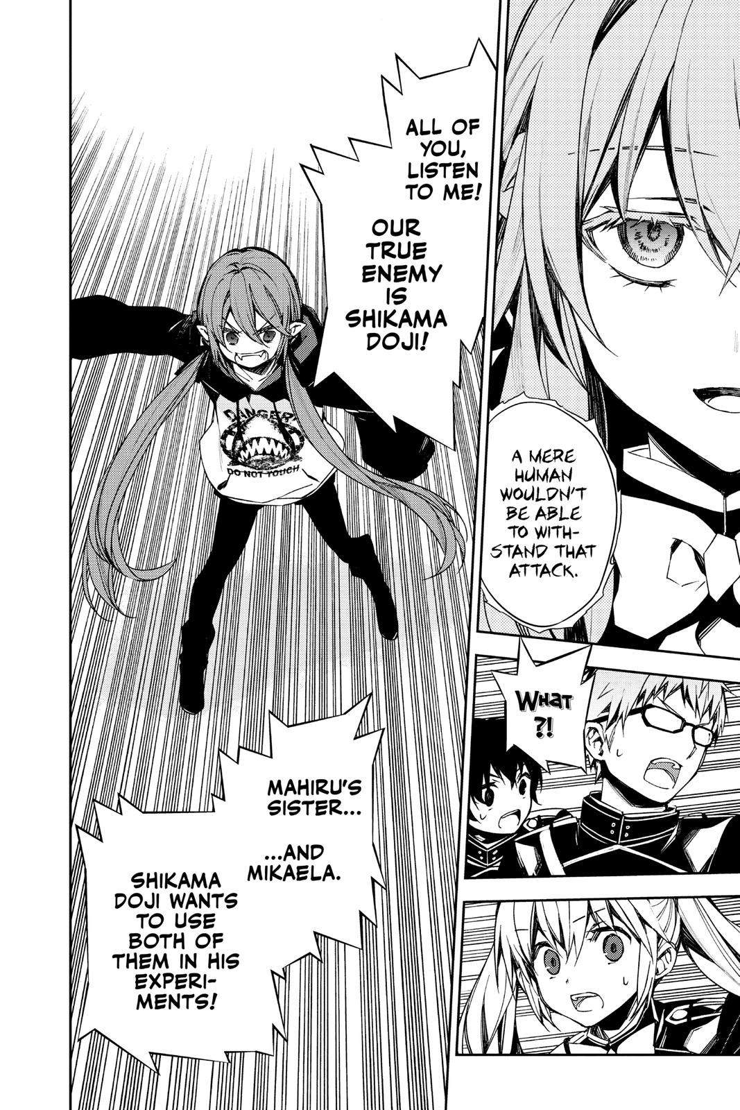 Seraph of the End - Vampire Reign Chapter 98 - Page 34